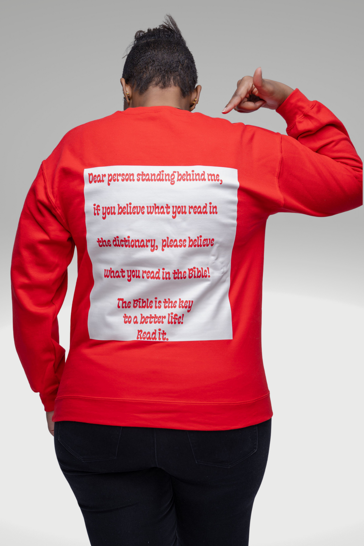 READ YOUR BIBLE SWEATESHIRT