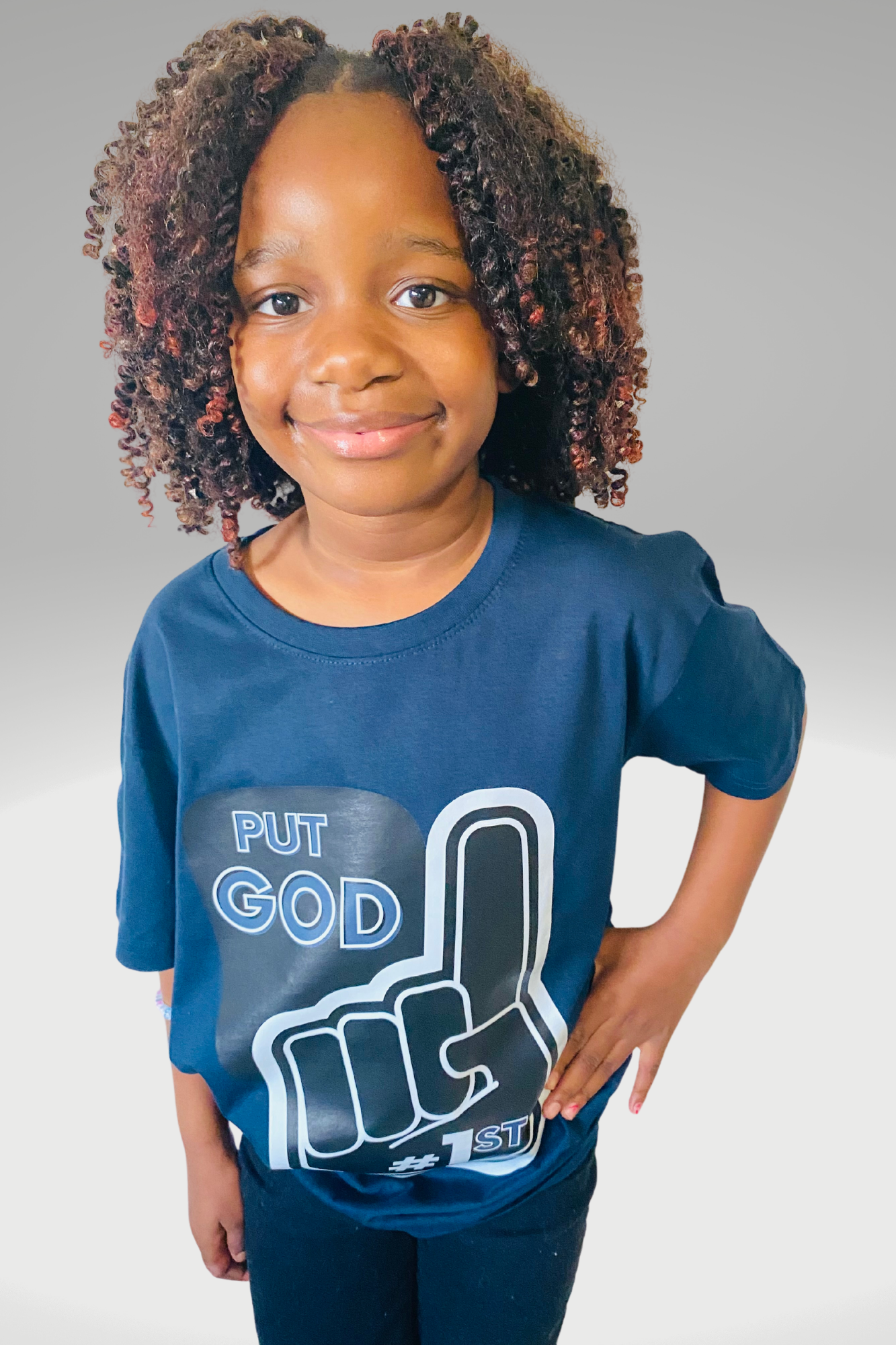 PUT GOD FIRST KIDS T-SHIRT