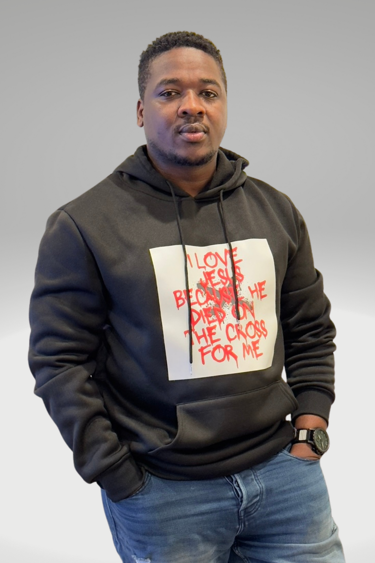 I LOVE JESUS BECAUSE HOODIE