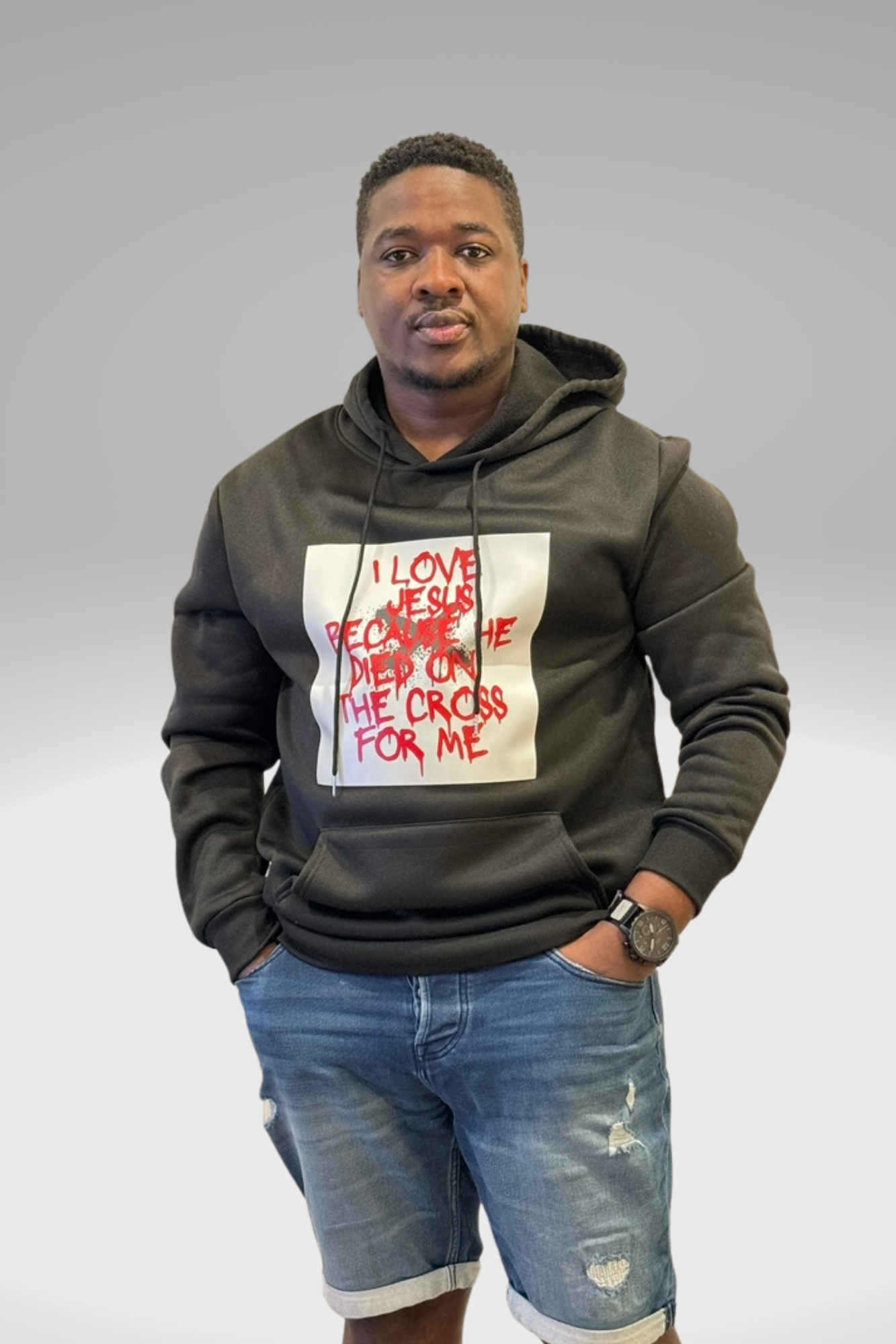 I LOVE JESUS BECAUSE HOODIE