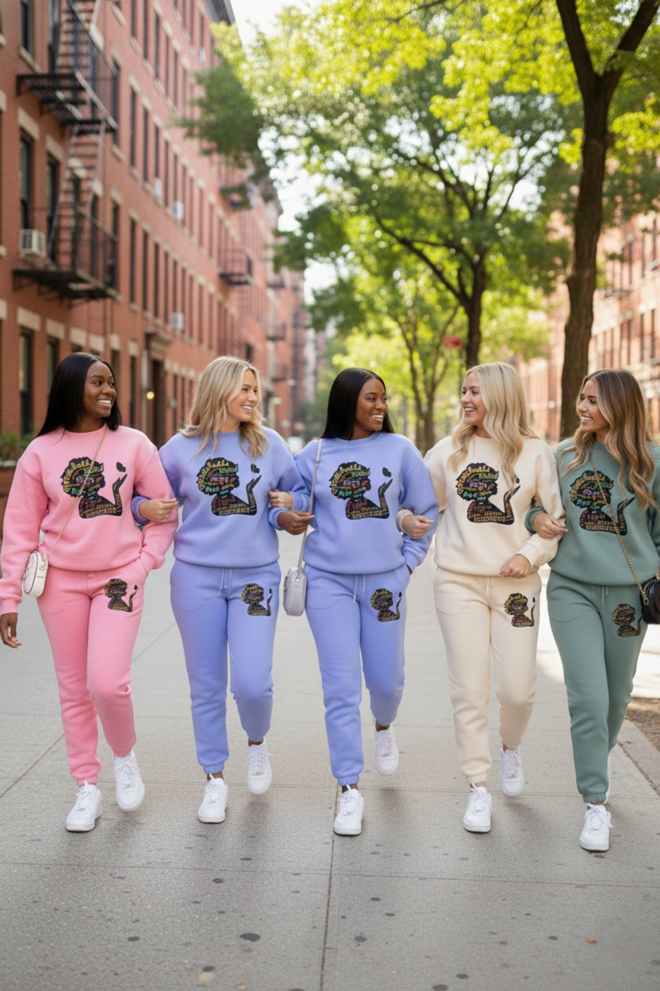 NEON EMPOWERMENT SWEATSHIRT SETS