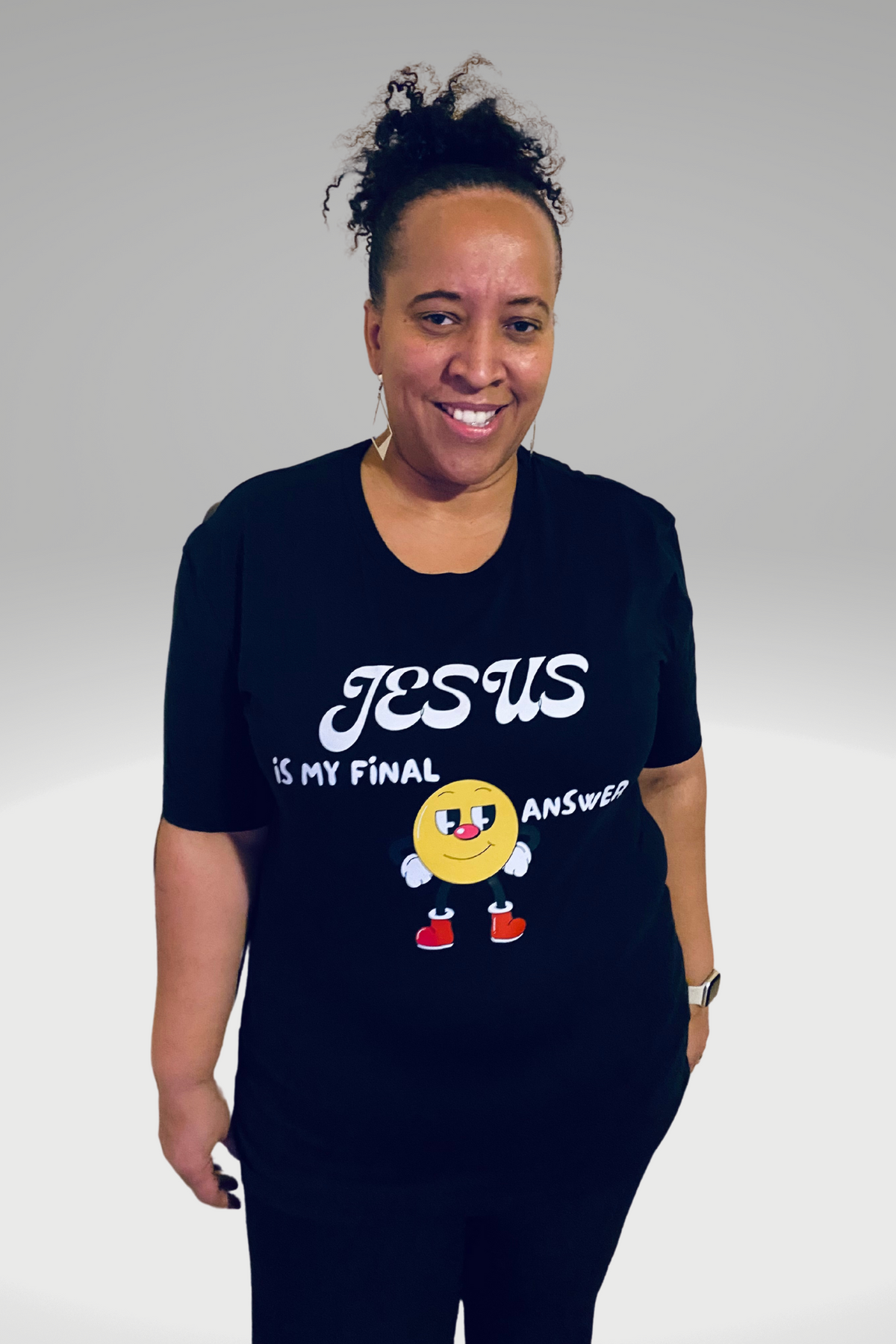 JESUS IS MY FINAL ANSWER T-SHIRT