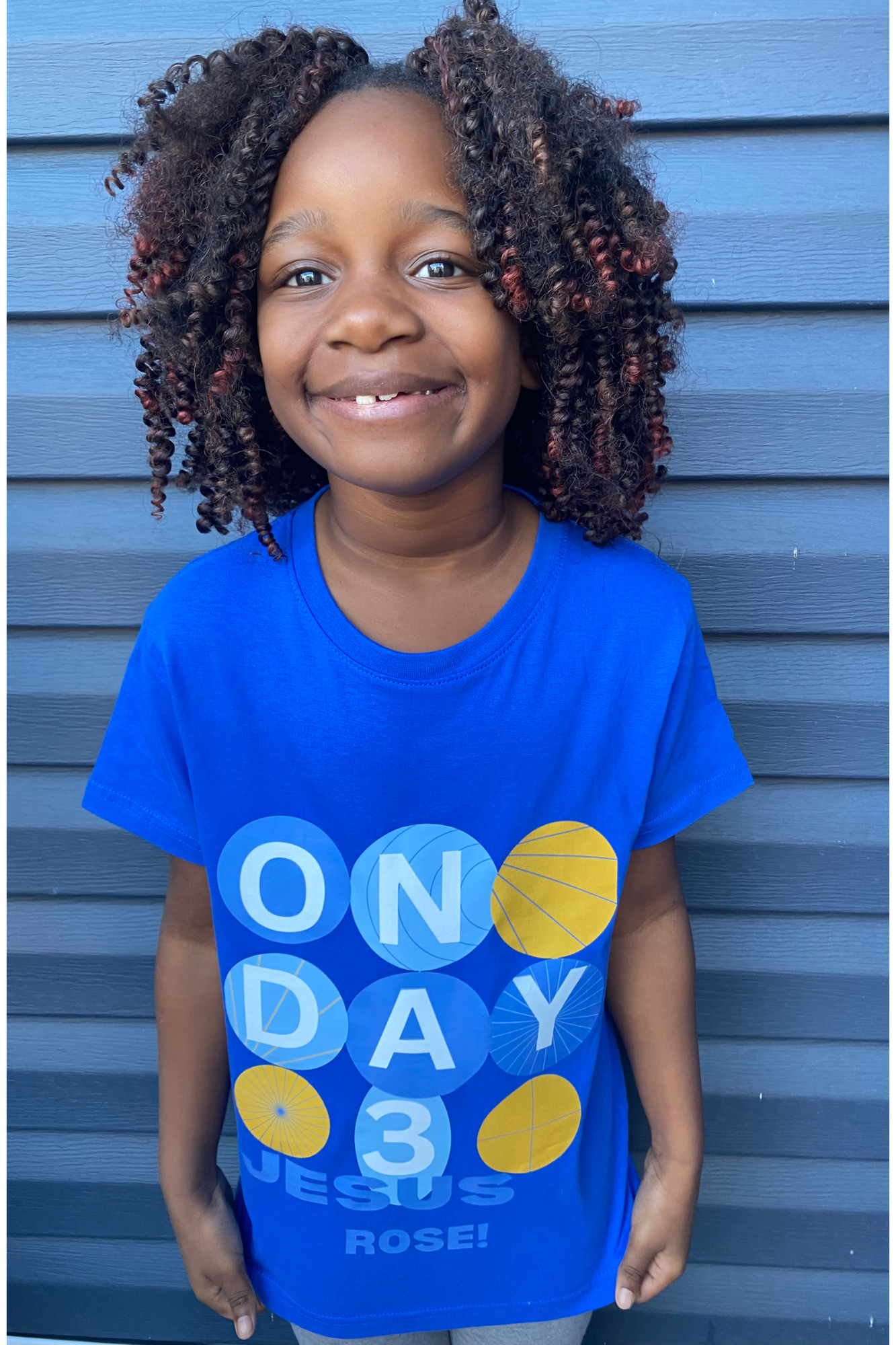 ON DAY 3 HE ROSE KIDS T-SHIRT