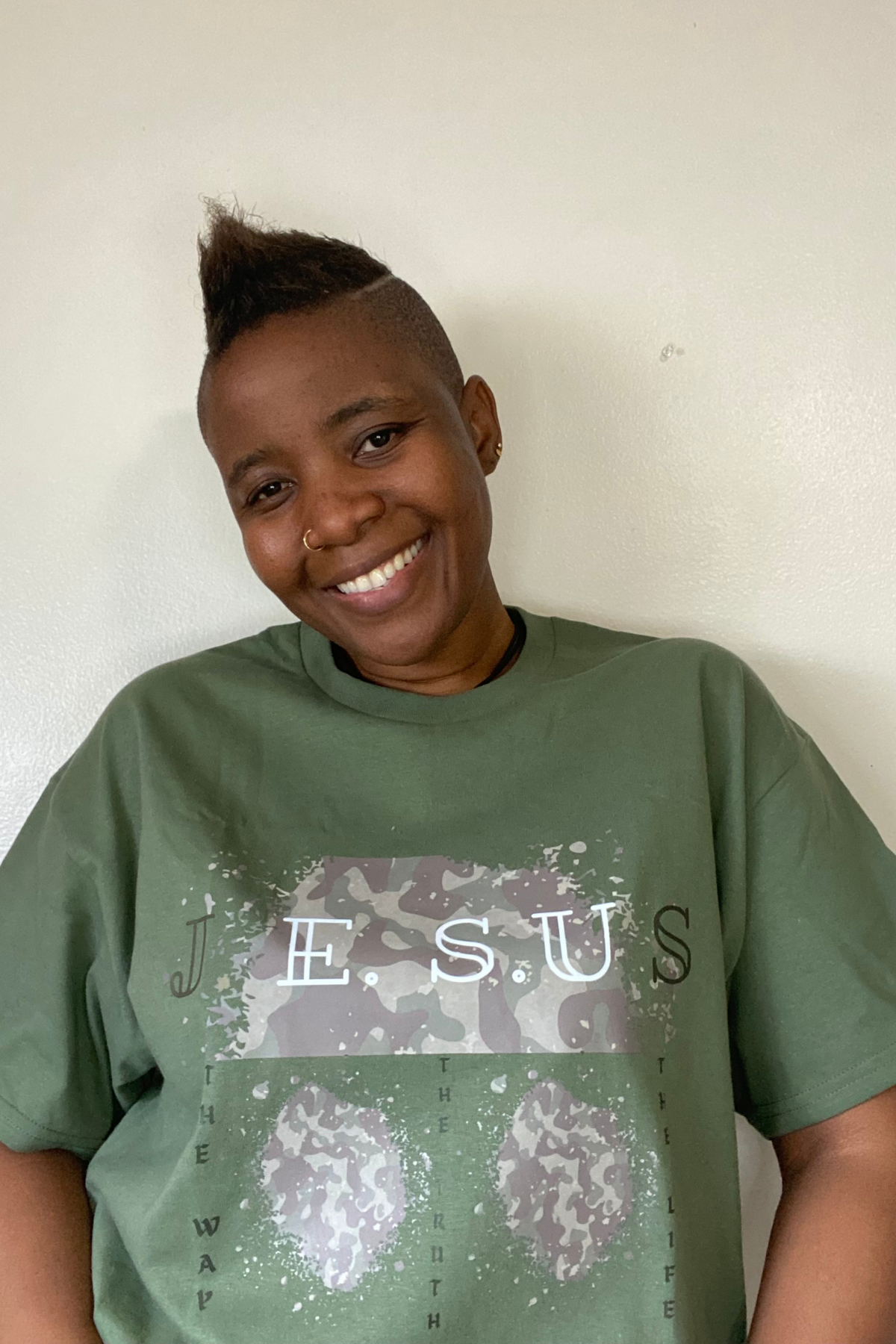 J.E.S.U.S CAMO T-SHIRT