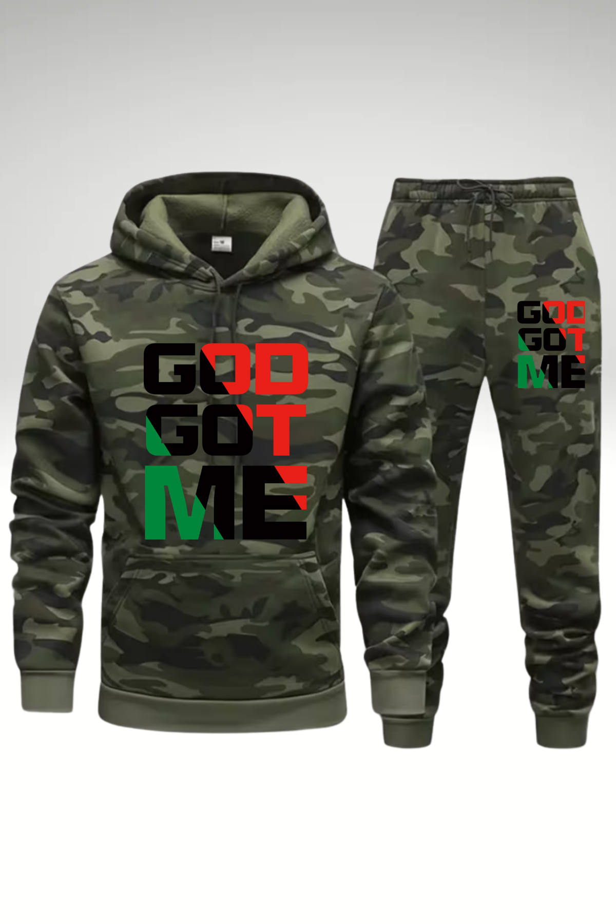 GOD GOT ME CAMO SETS