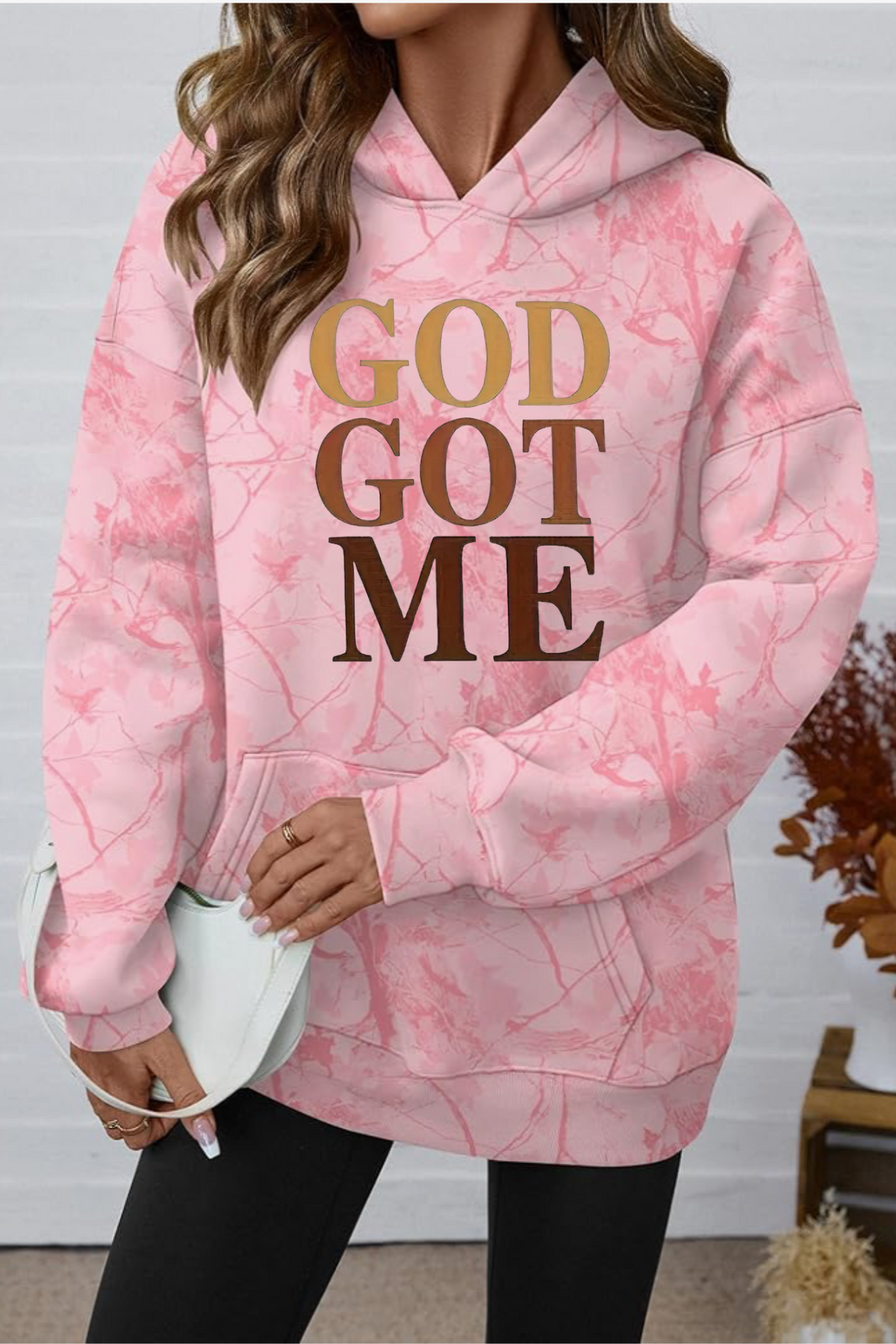 GOD GOT ME CAMO HOODIES