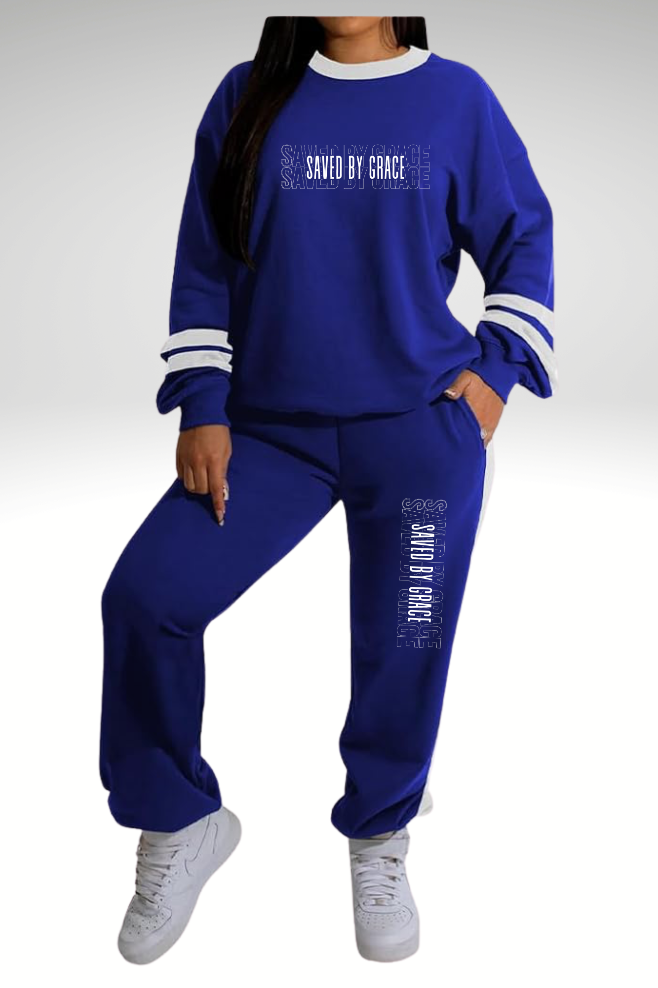 SAVED BY GRACE SWEATSHIRT SETS