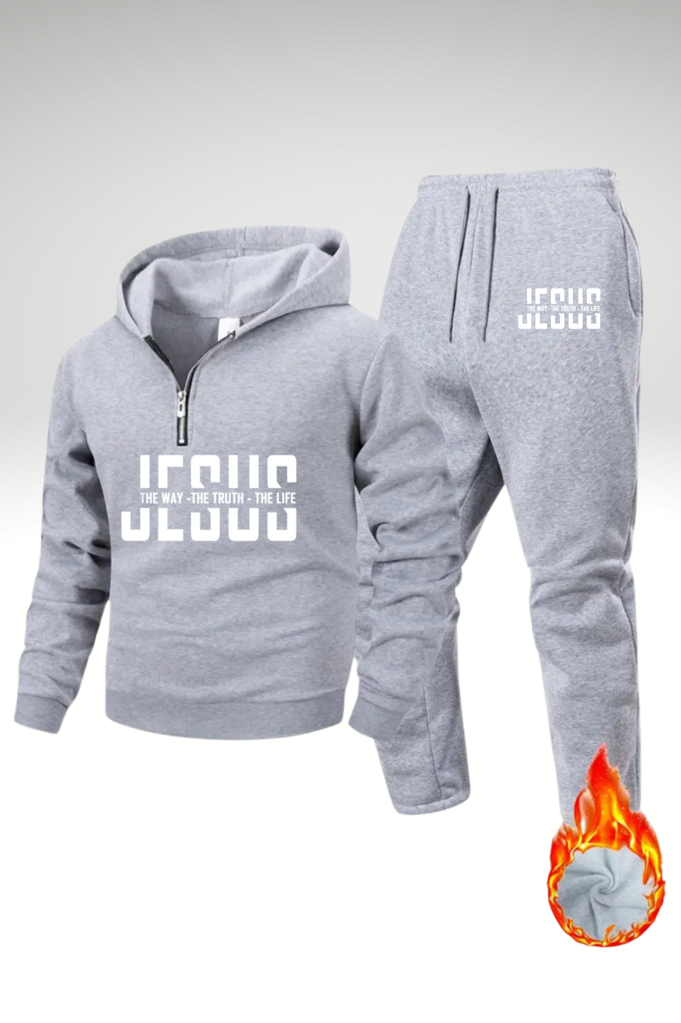 JESUS IS THE WAY HOODIE SET