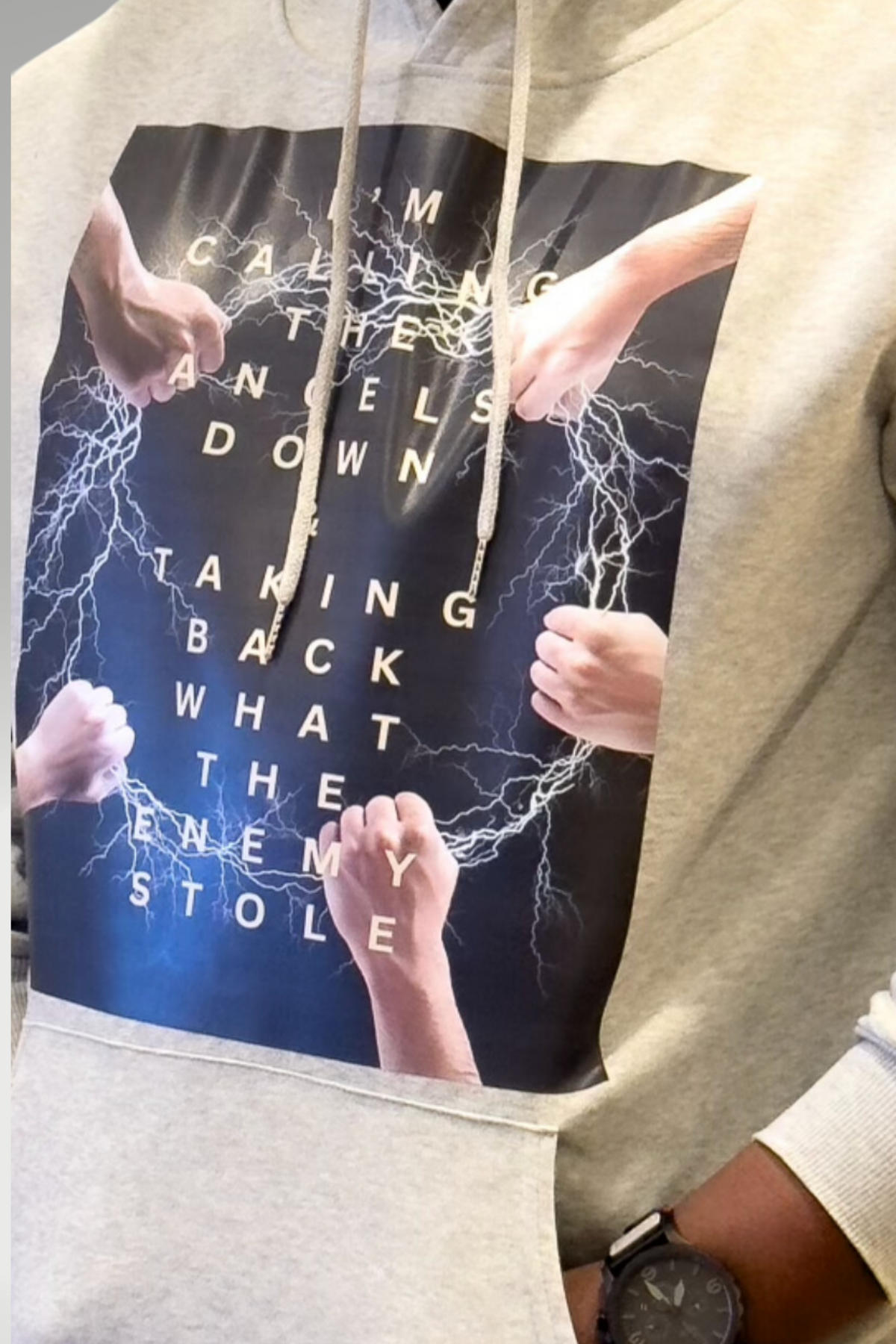 TAKING BACK WHAT THE ENEMY STOLE HOODIE