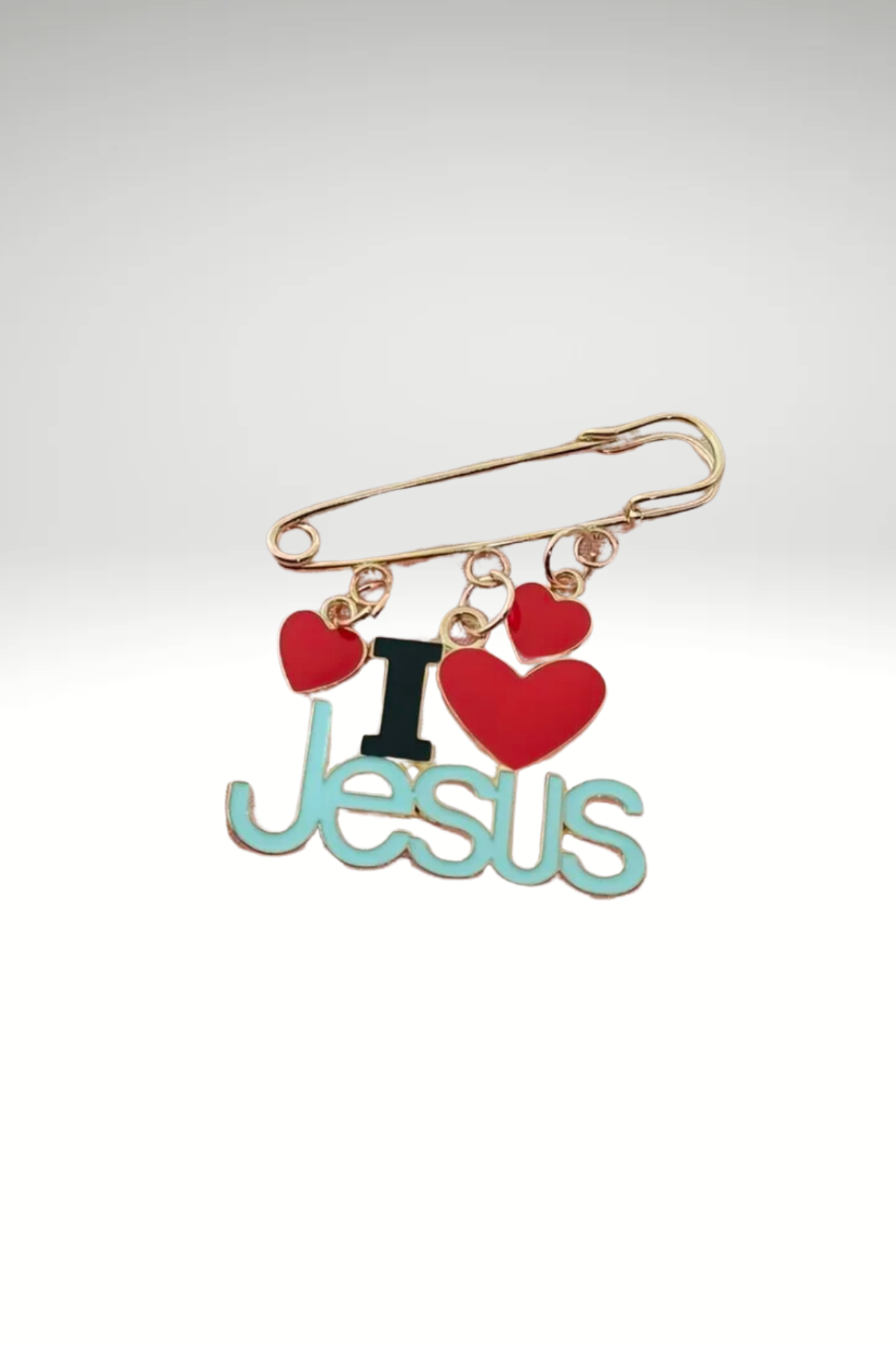 I LOVE JESUS PIN