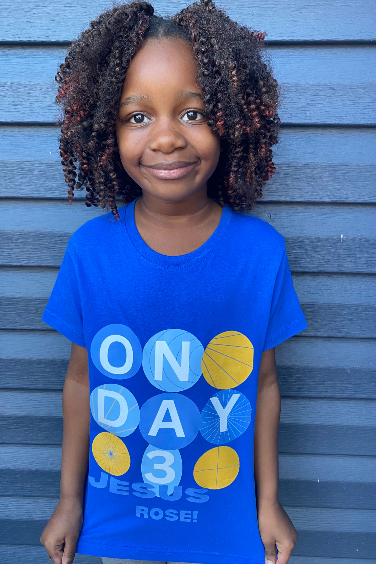 ON DAY 3 HE ROSE KIDS T-SHIRT