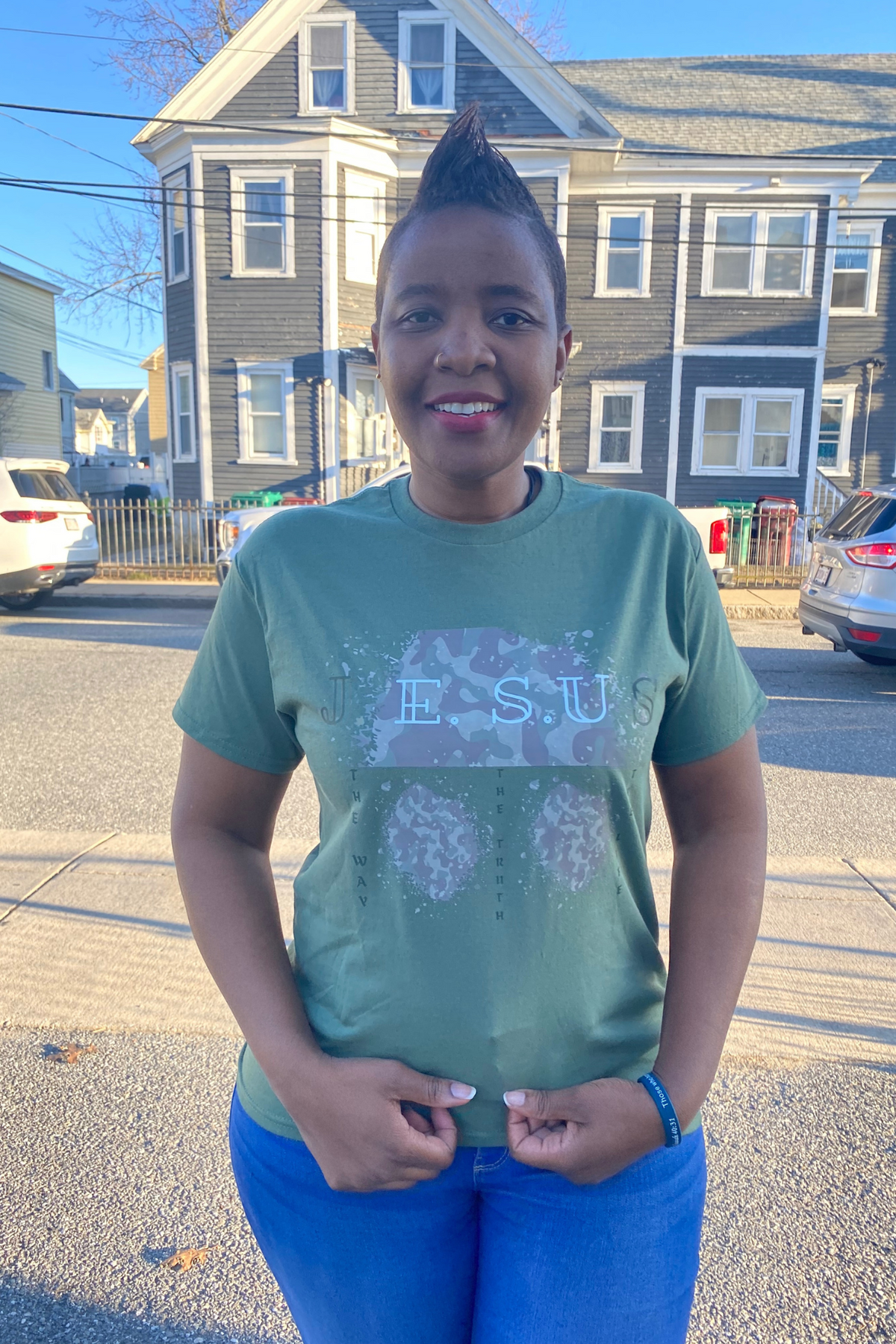 J.E.S.U.S CAMO T-SHIRT