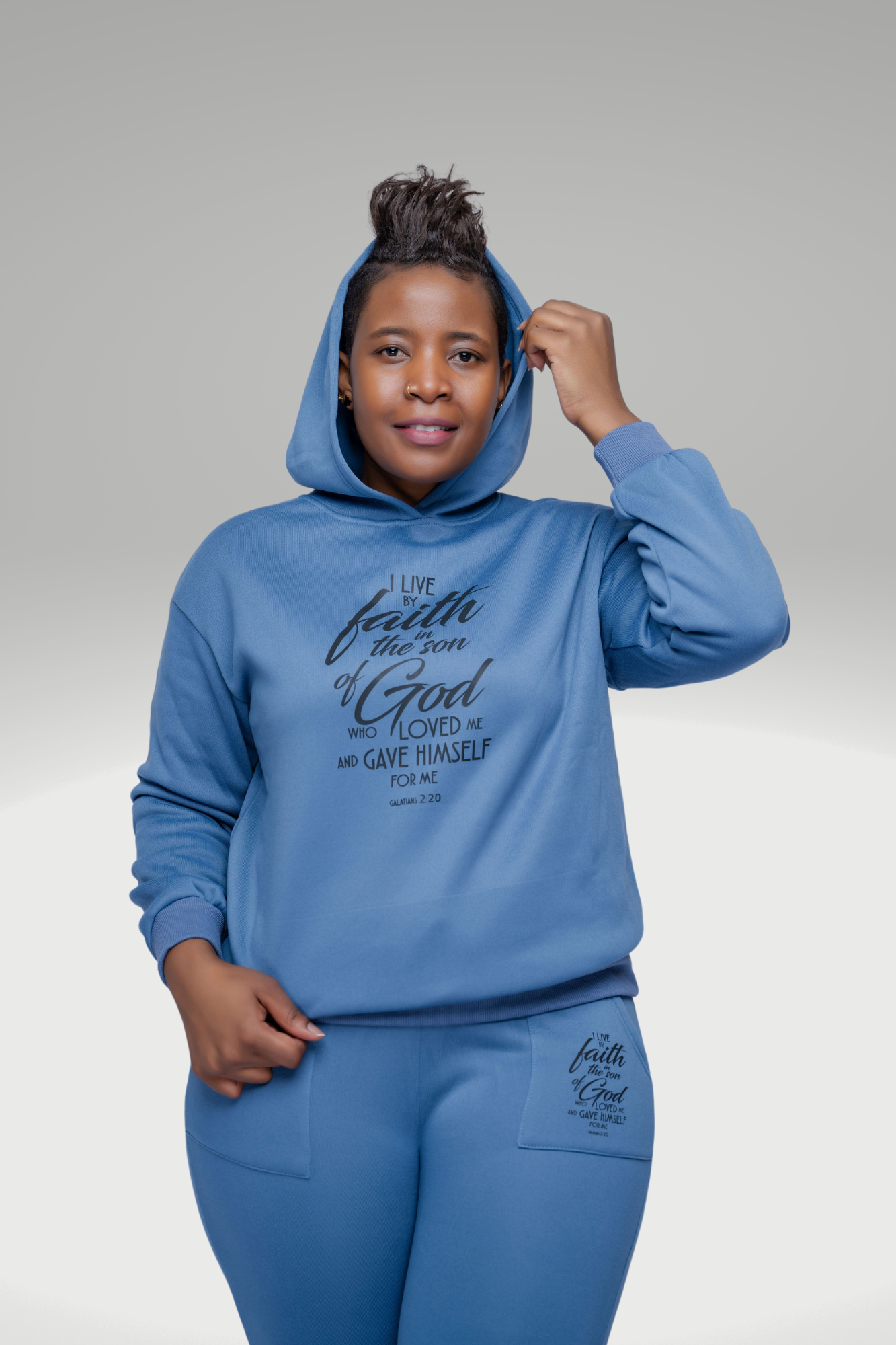 GALATIANS 2:20 2 PIECEJOGGERS SET