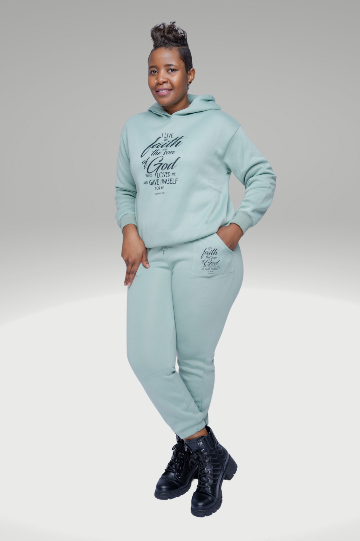 GALATIANS 2:20 2 PIECEJOGGERS SET