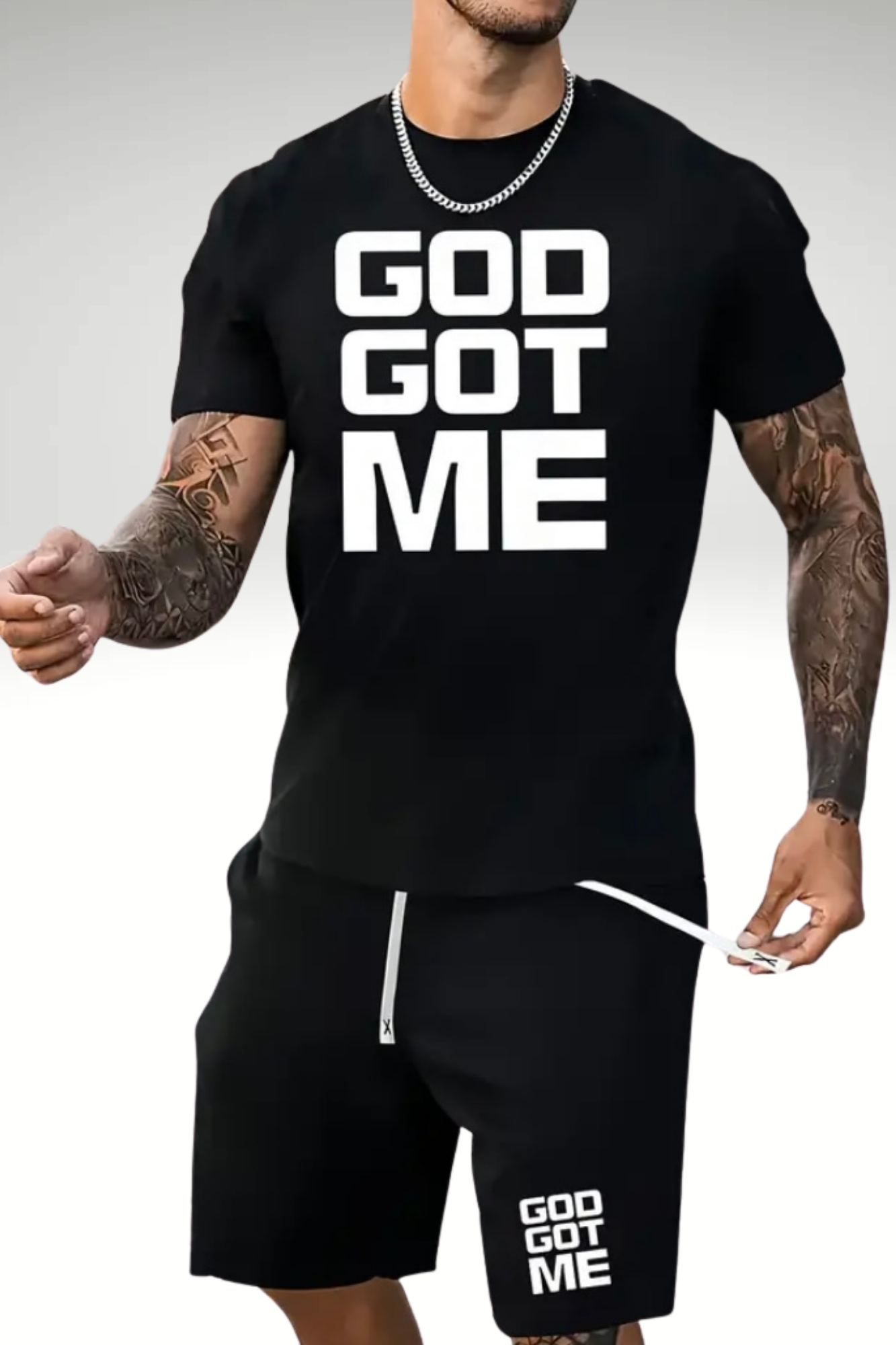 GOD GOT ME MEN'S SET