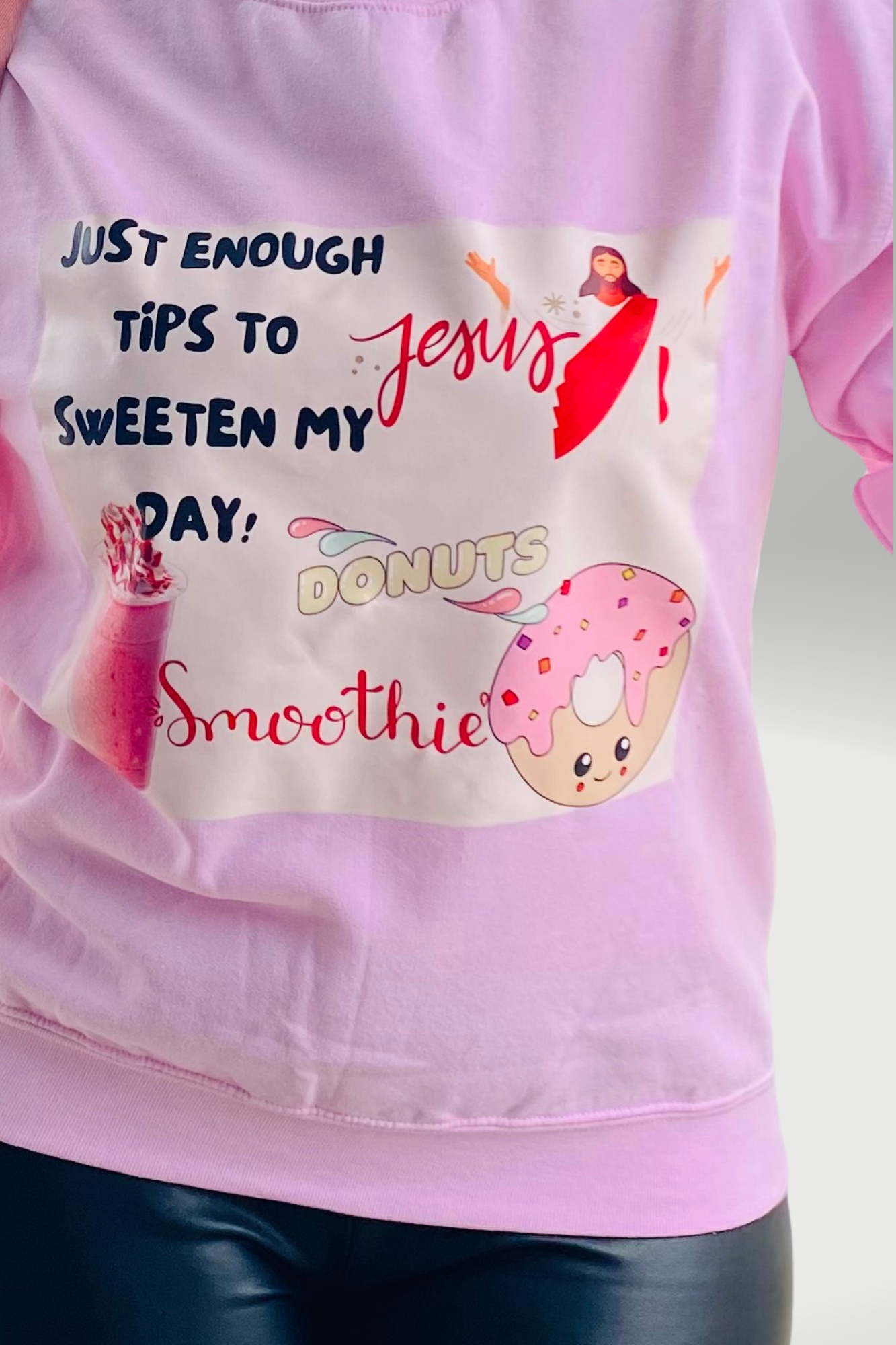 JUST ENOUGH TIPS SWEATSHIRT