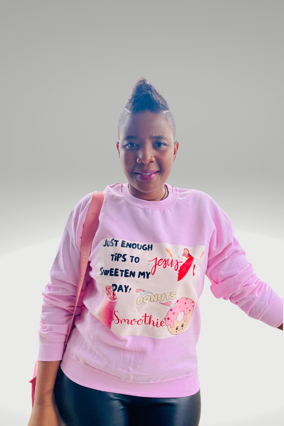 JUST ENOUGH TIPS SWEATSHIRT