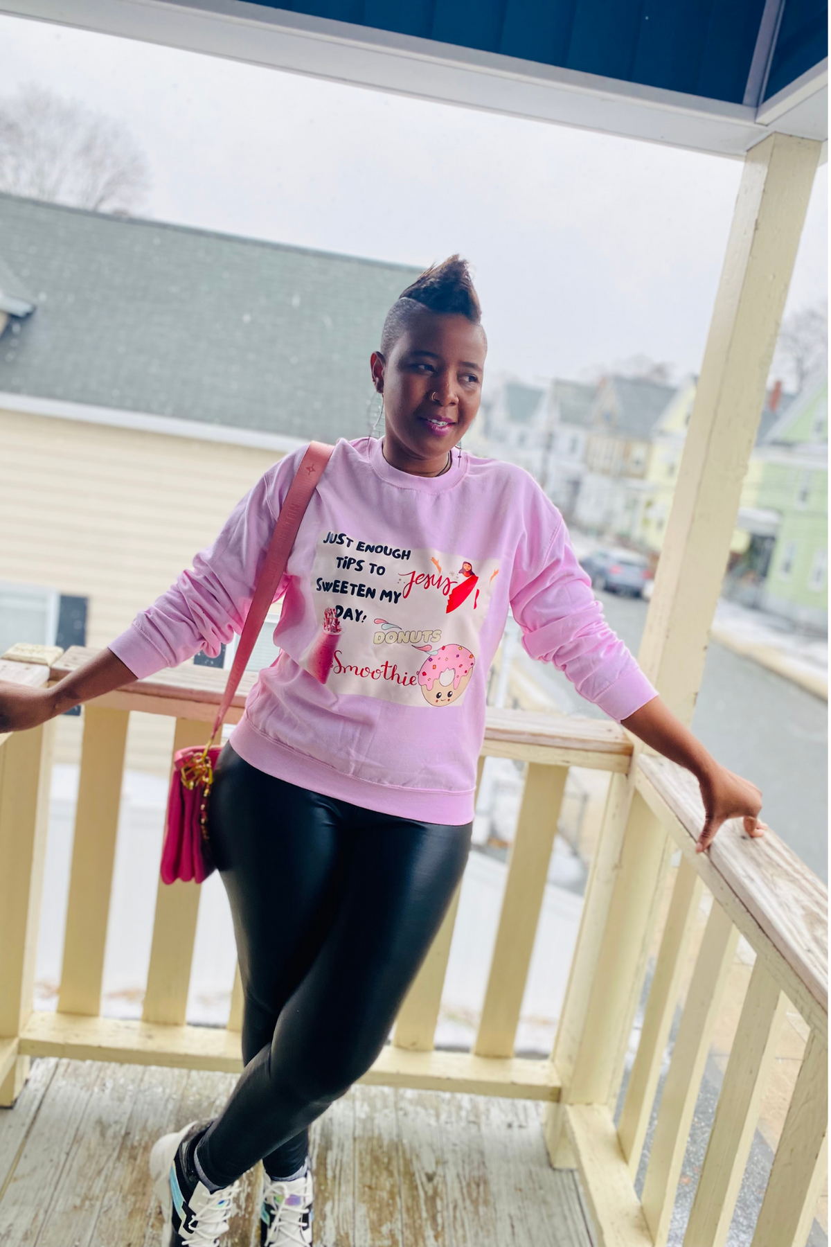 JUST ENOUGH TIPS SWEATSHIRT