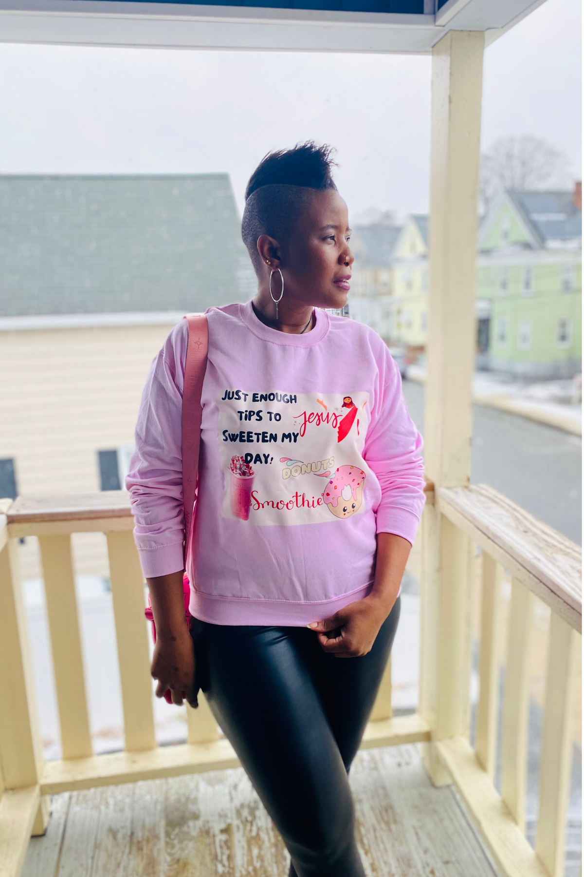 JUST ENOUGH TIPS SWEATSHIRT