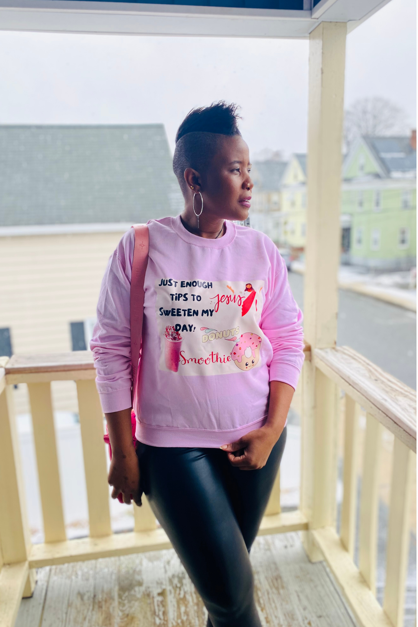 JUST ENOUGH TIPS SWEATSHIRT