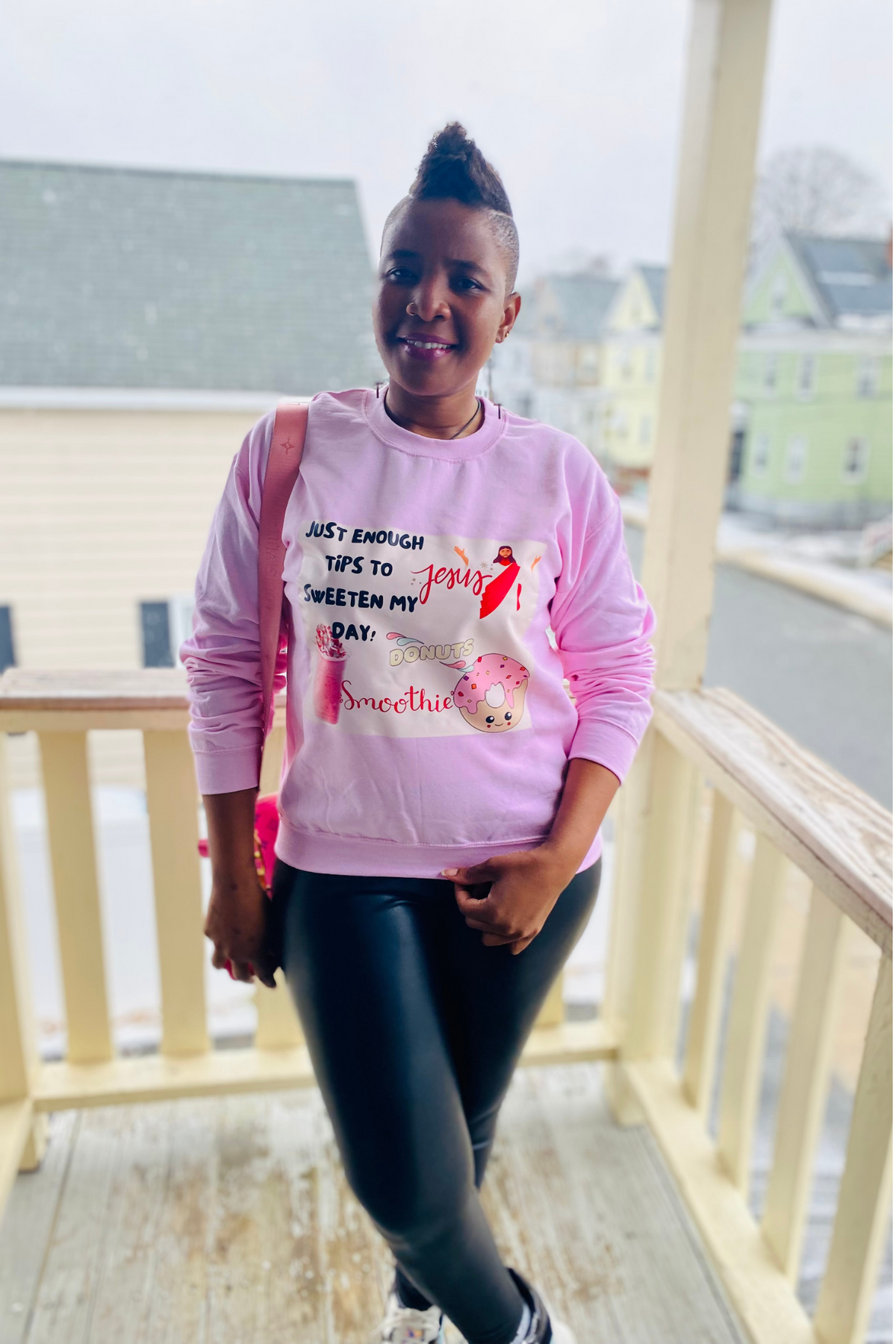 JUST ENOUGH TIPS SWEATSHIRT