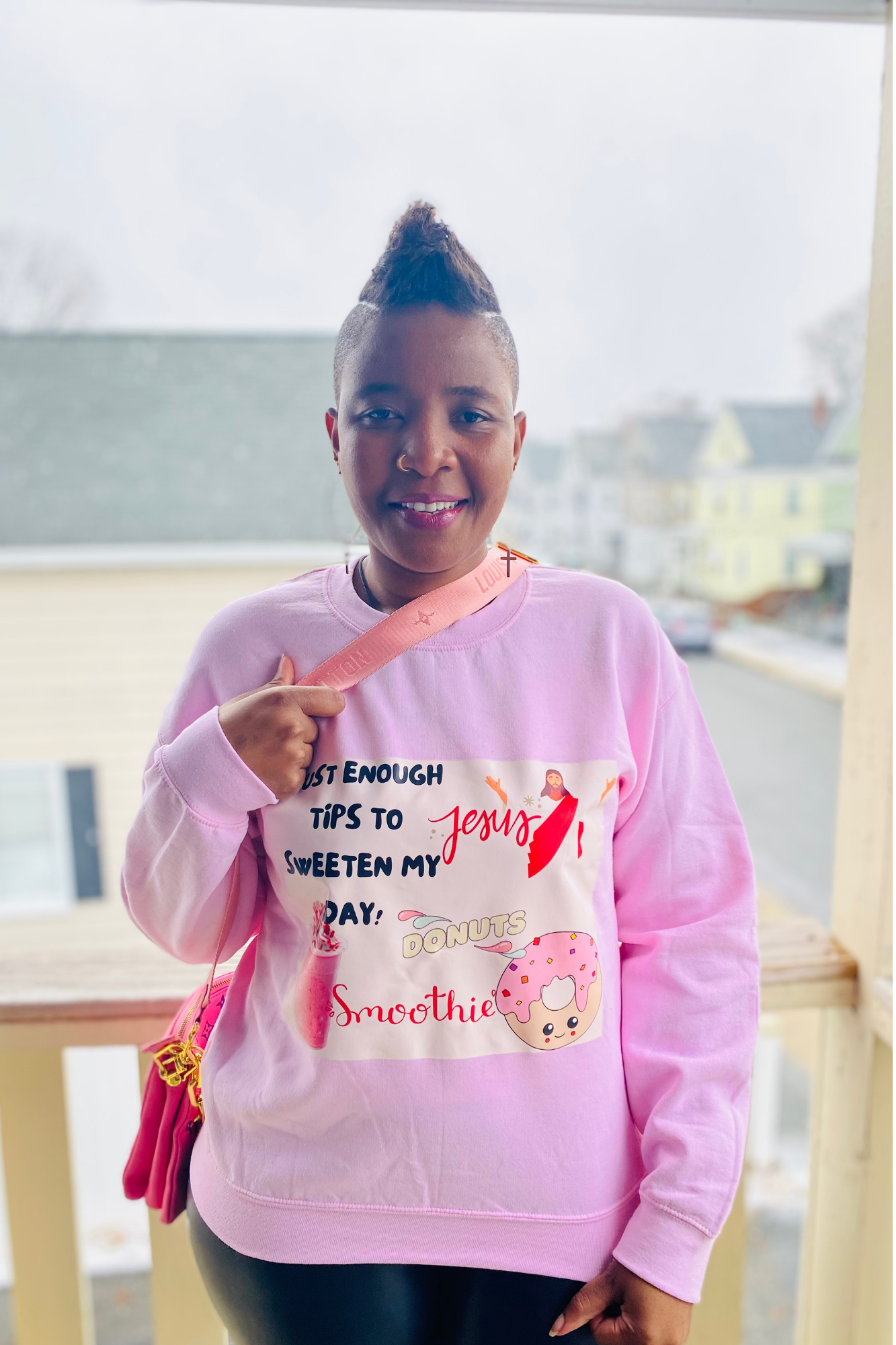 JUST ENOUGH TIPS SWEATSHIRT