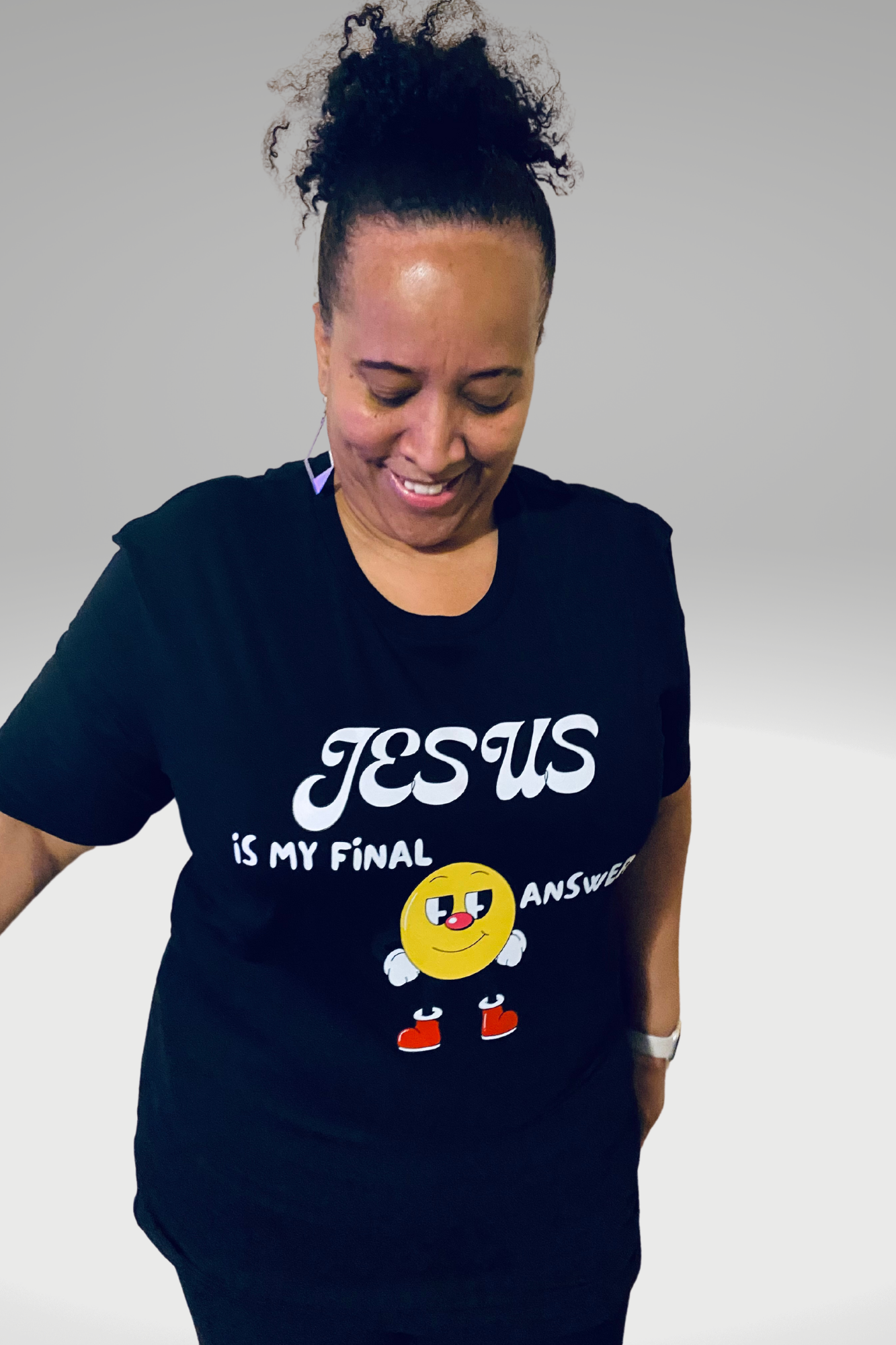 JESUS IS MY FINAL ANSWER T-SHIRT