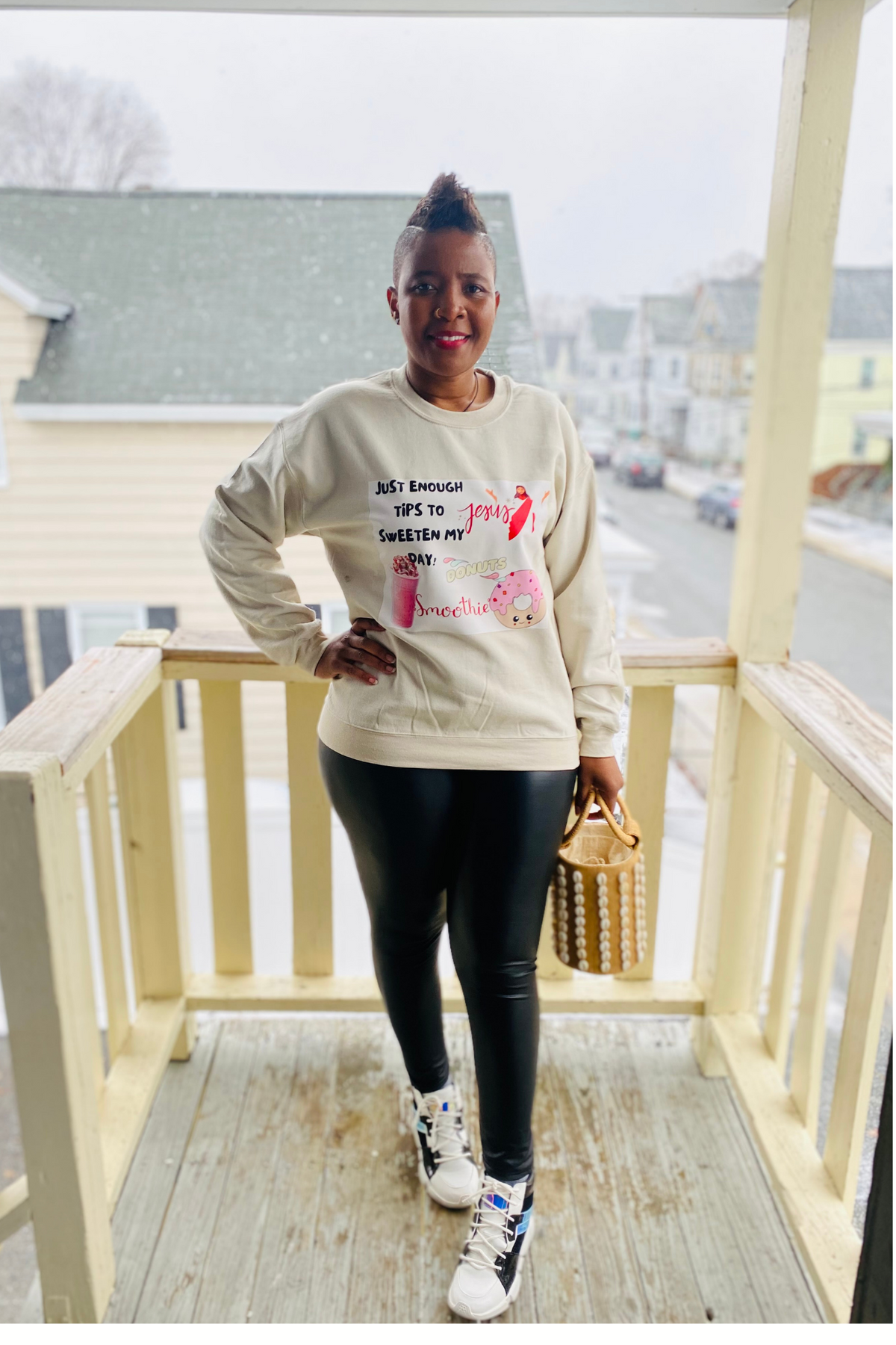 JUST ENOUGH TIPS SWEATSHIRT