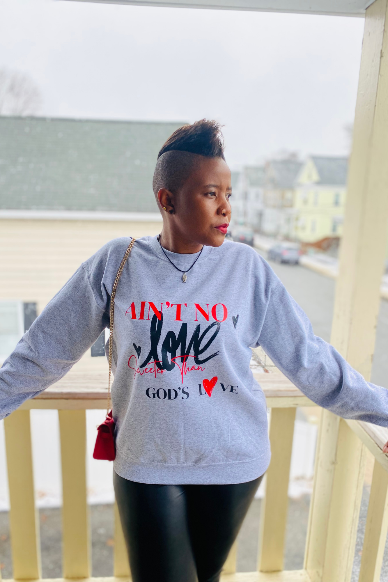 AINT NO LOVE SWEATSHIRT