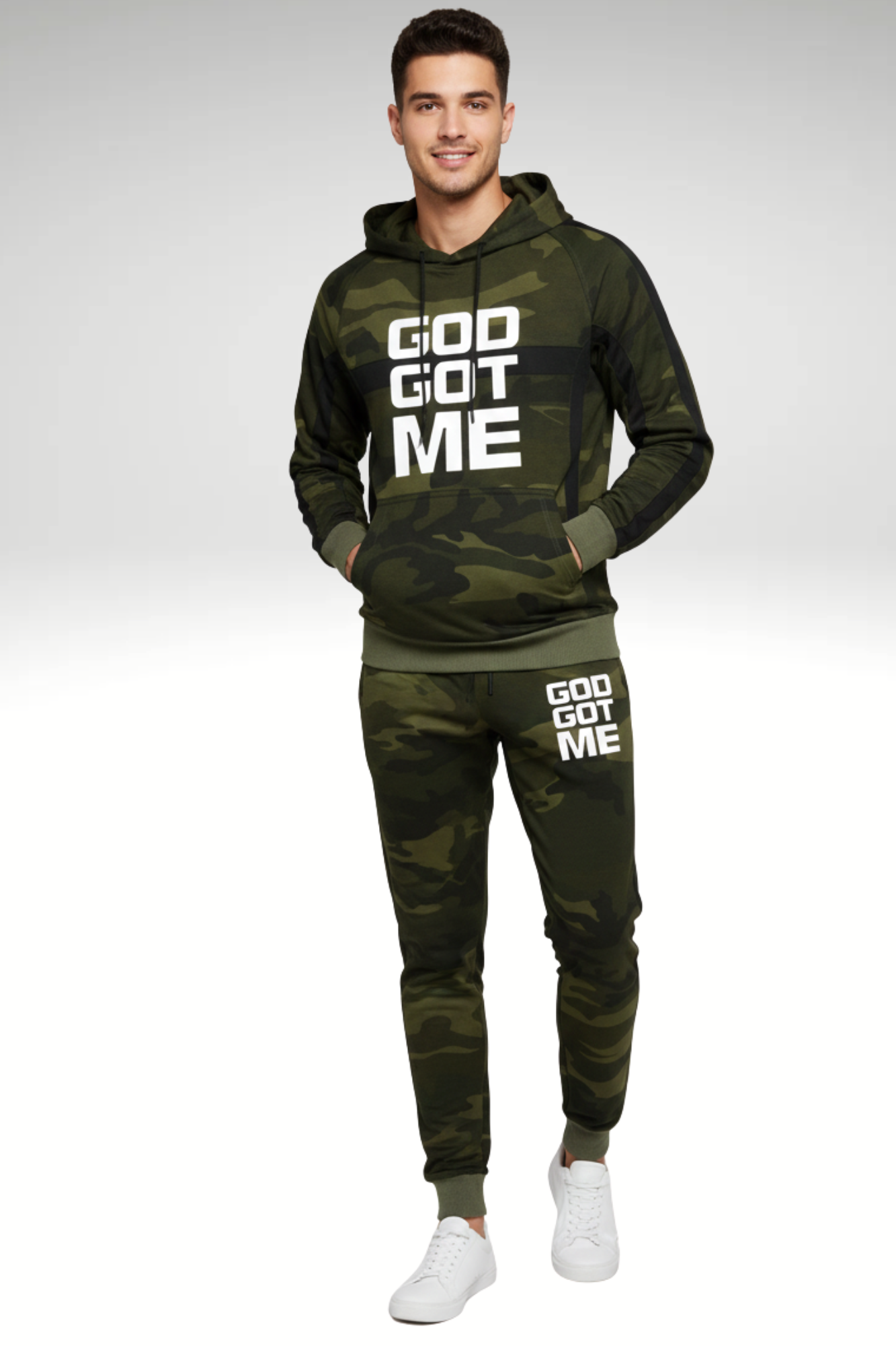 GOD GOT ME CAMO SETS