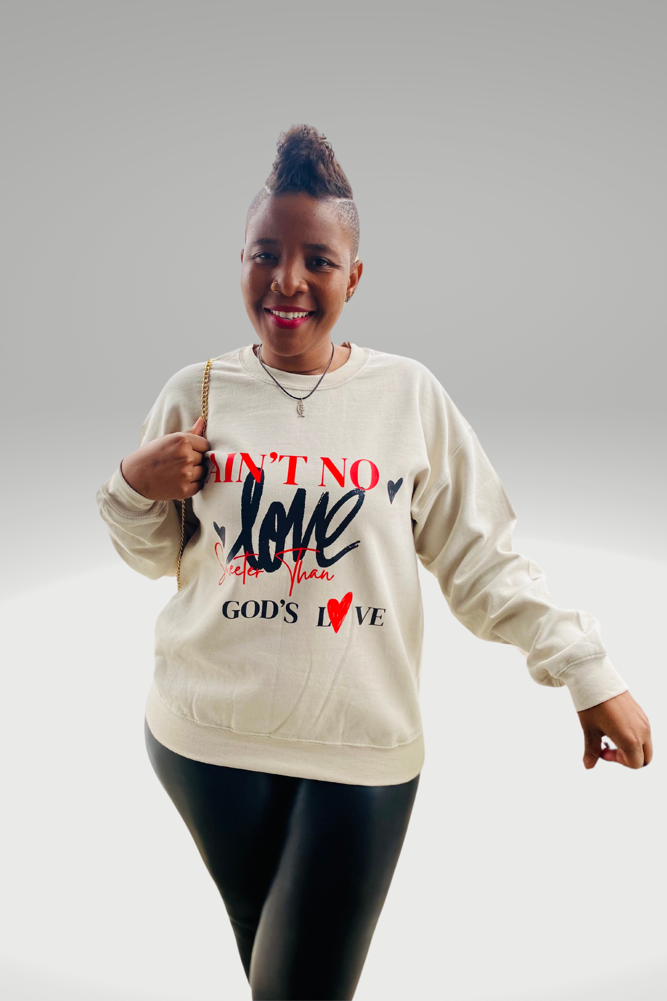 AINT NO LOVE SWEATSHIRT