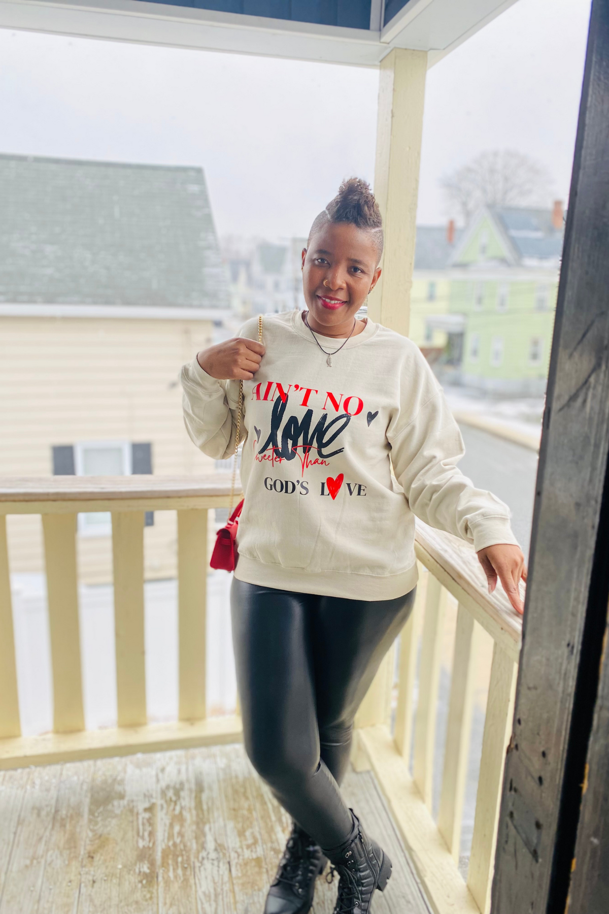 AINT NO LOVE SWEATSHIRT