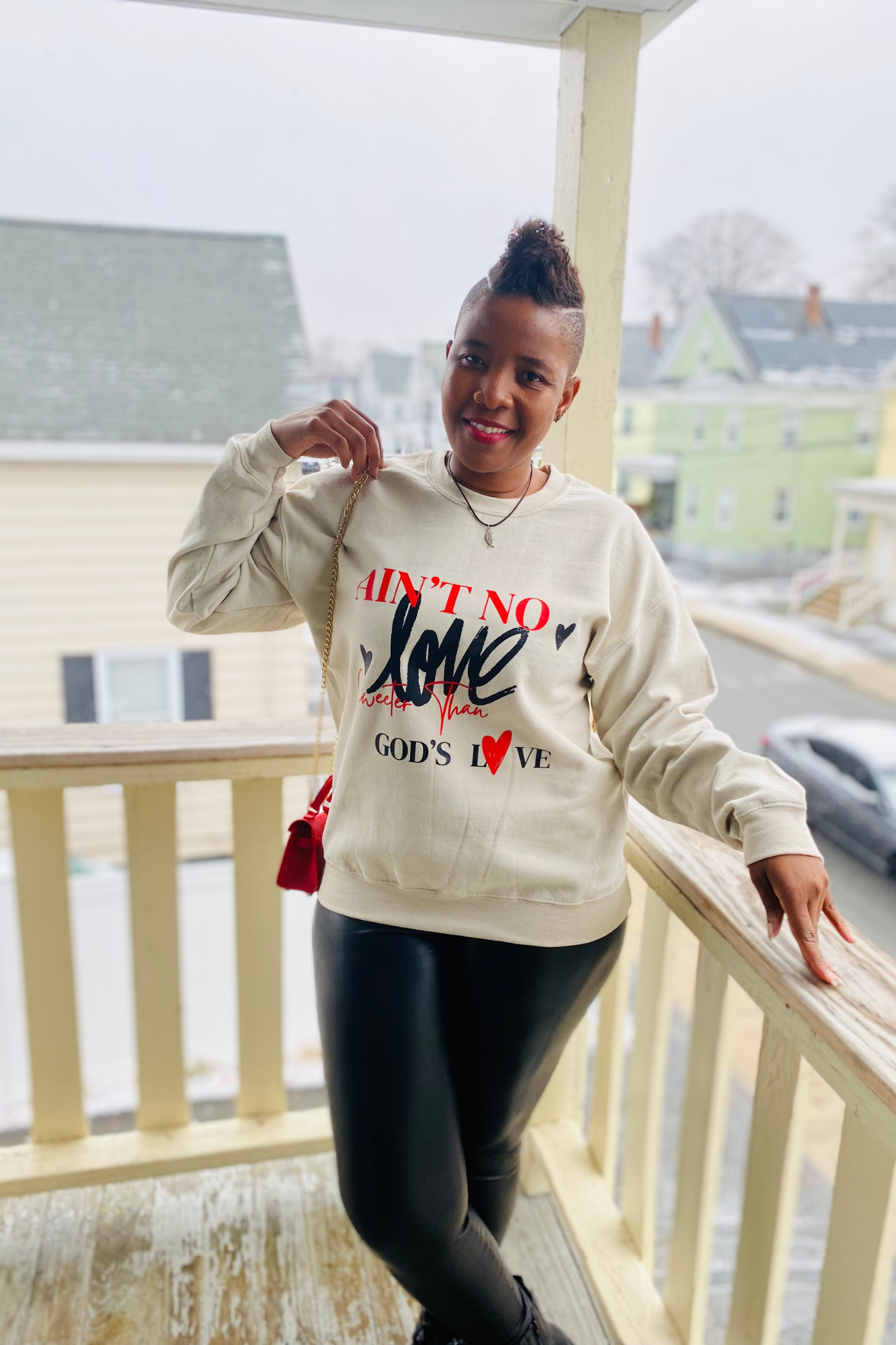 AINT NO LOVE SWEATSHIRT