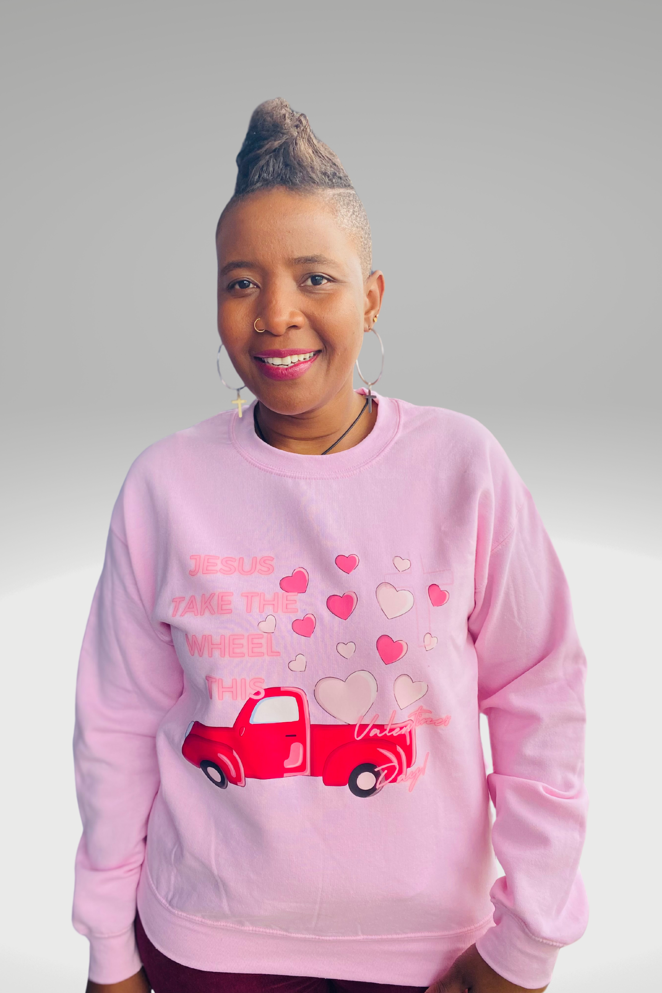 JESUS TAKE THE WHEEL SWEATSHIRT