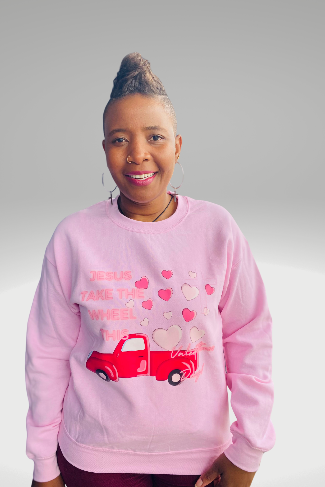 JESUS TAKE THE WHEEL SWEATSHIRT