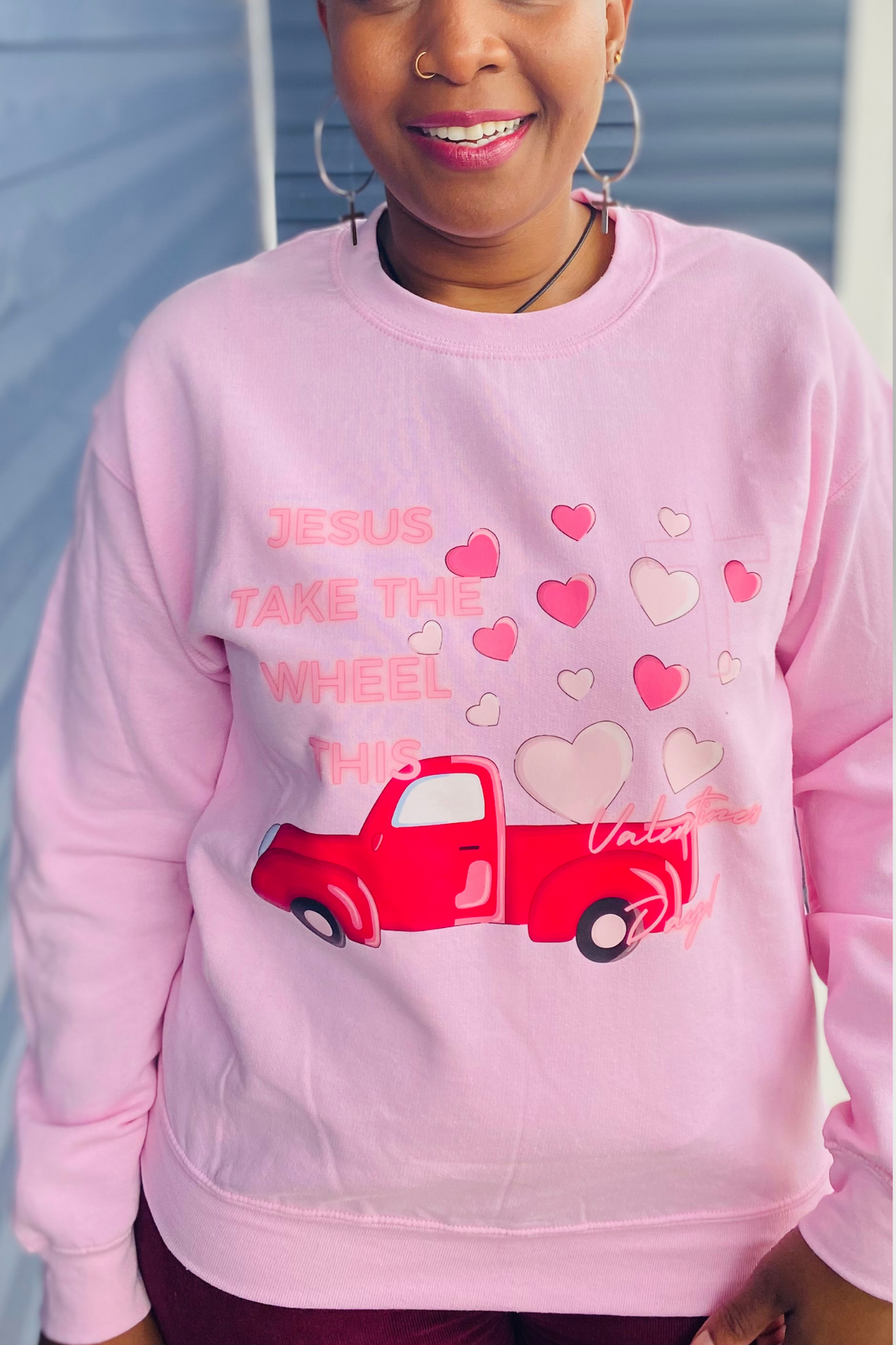 JESUS TAKE THE WHEEL SWEATSHIRT