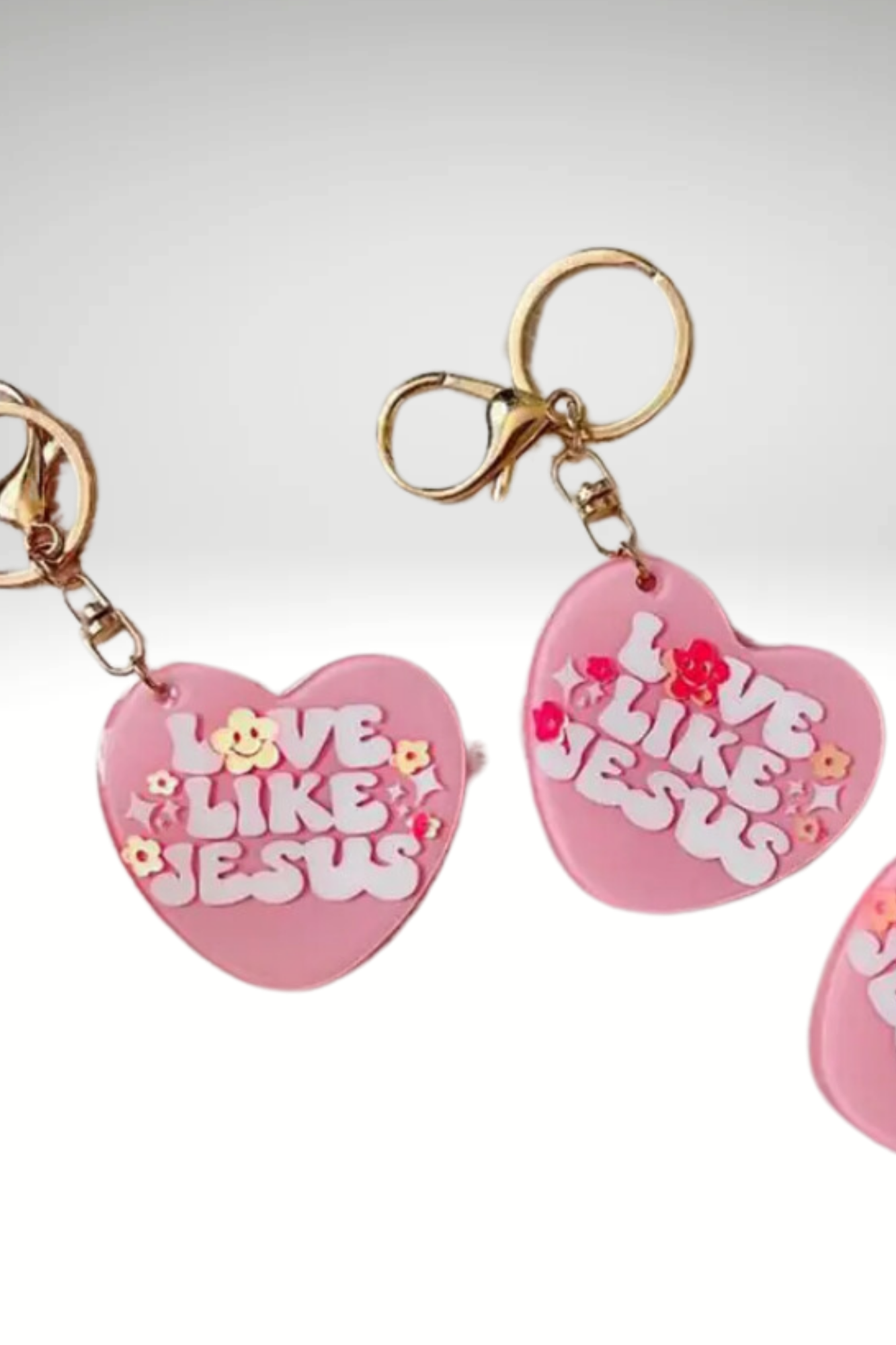 LOVE LIKE JESUS KEY CHAIN