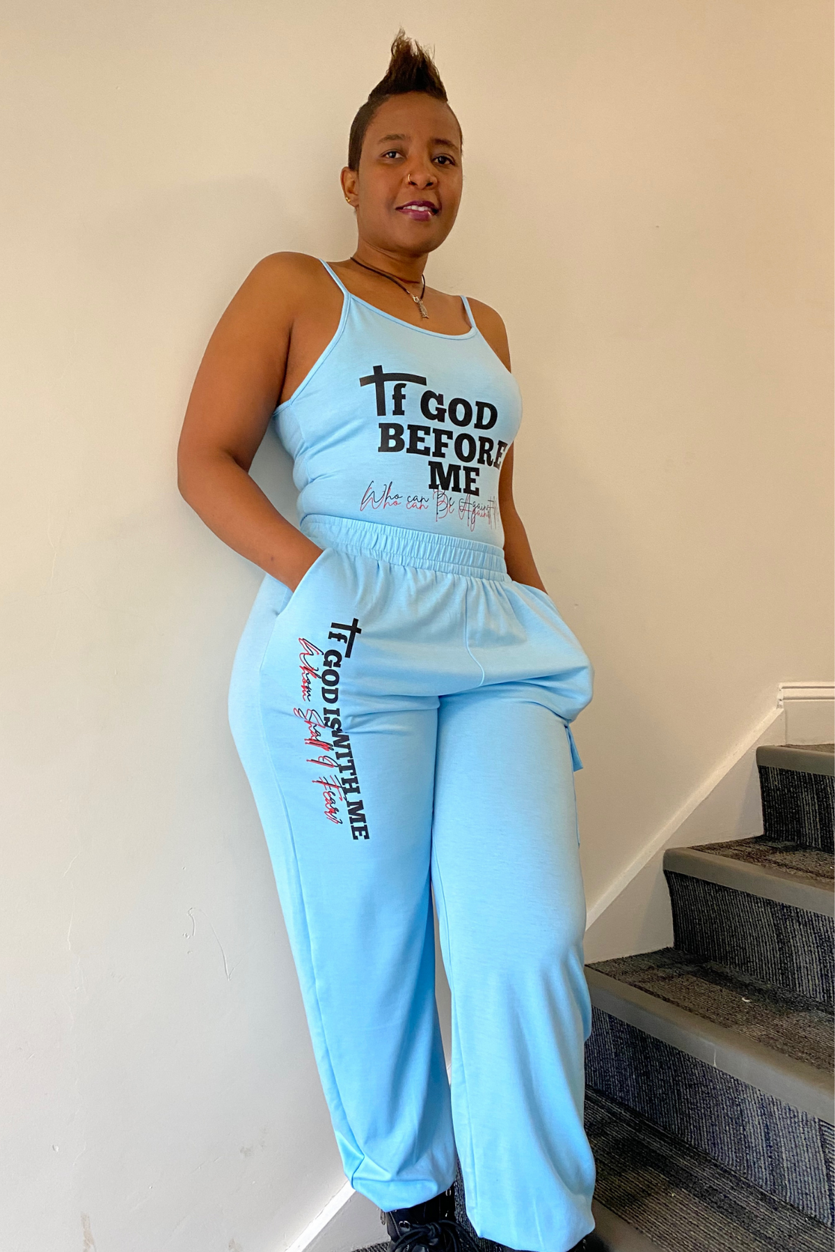 IF GOD BEFORE ME BODYSUIT SET