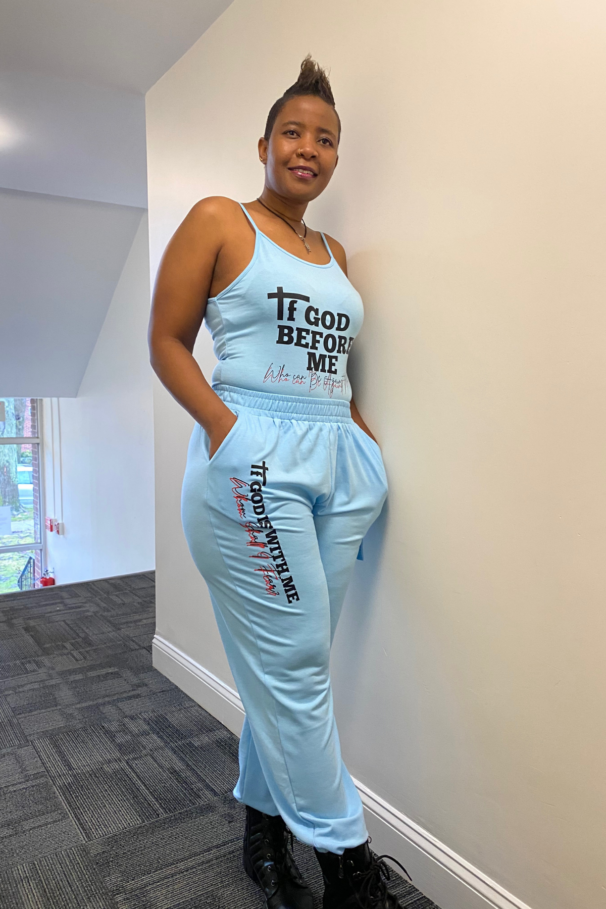 IF GOD BEFORE ME BODYSUIT SET