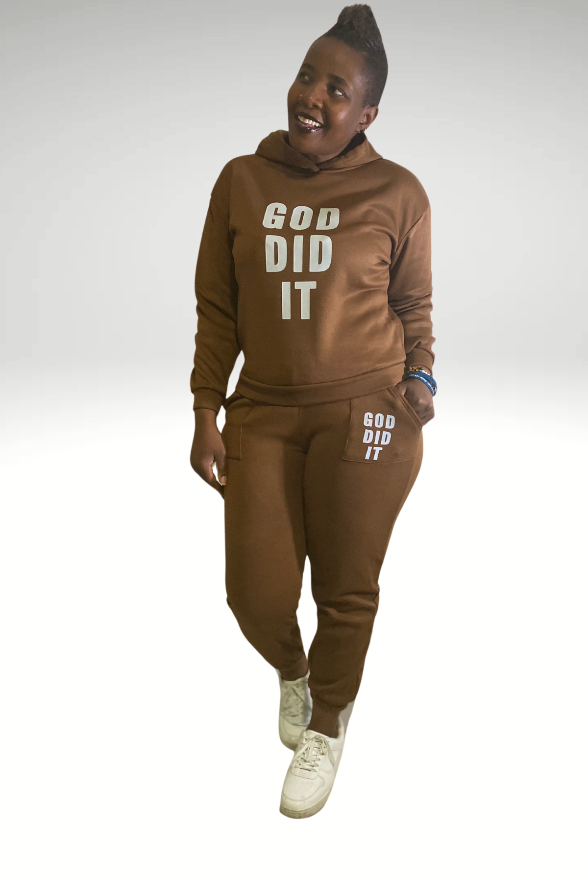 GOD DID IT SET 2 PIECE HOODIE SET