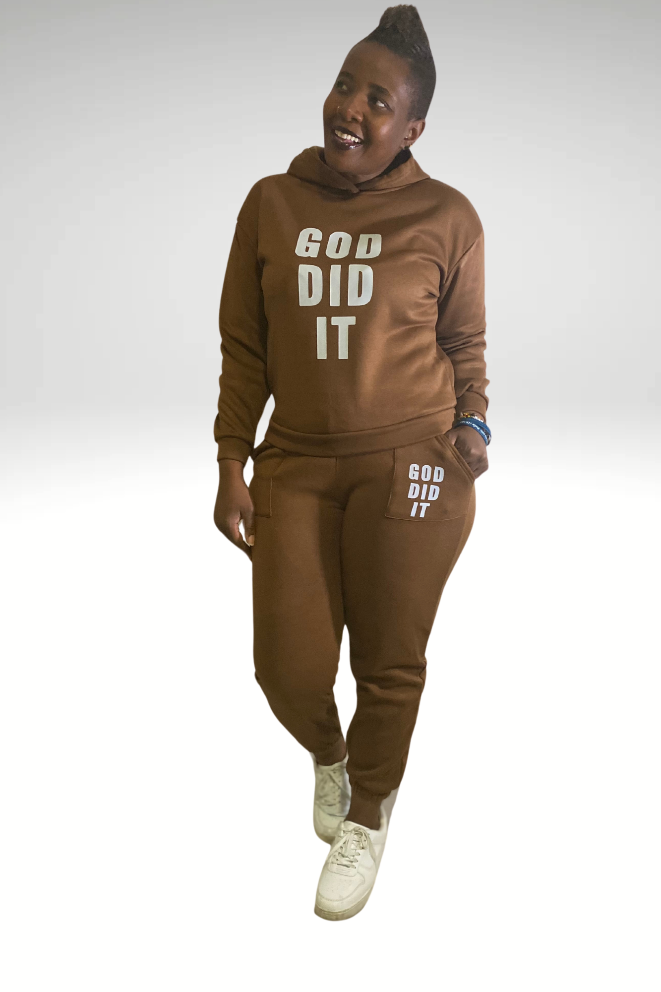 GOD DID IT SET 2 PIECE HOODIE SET