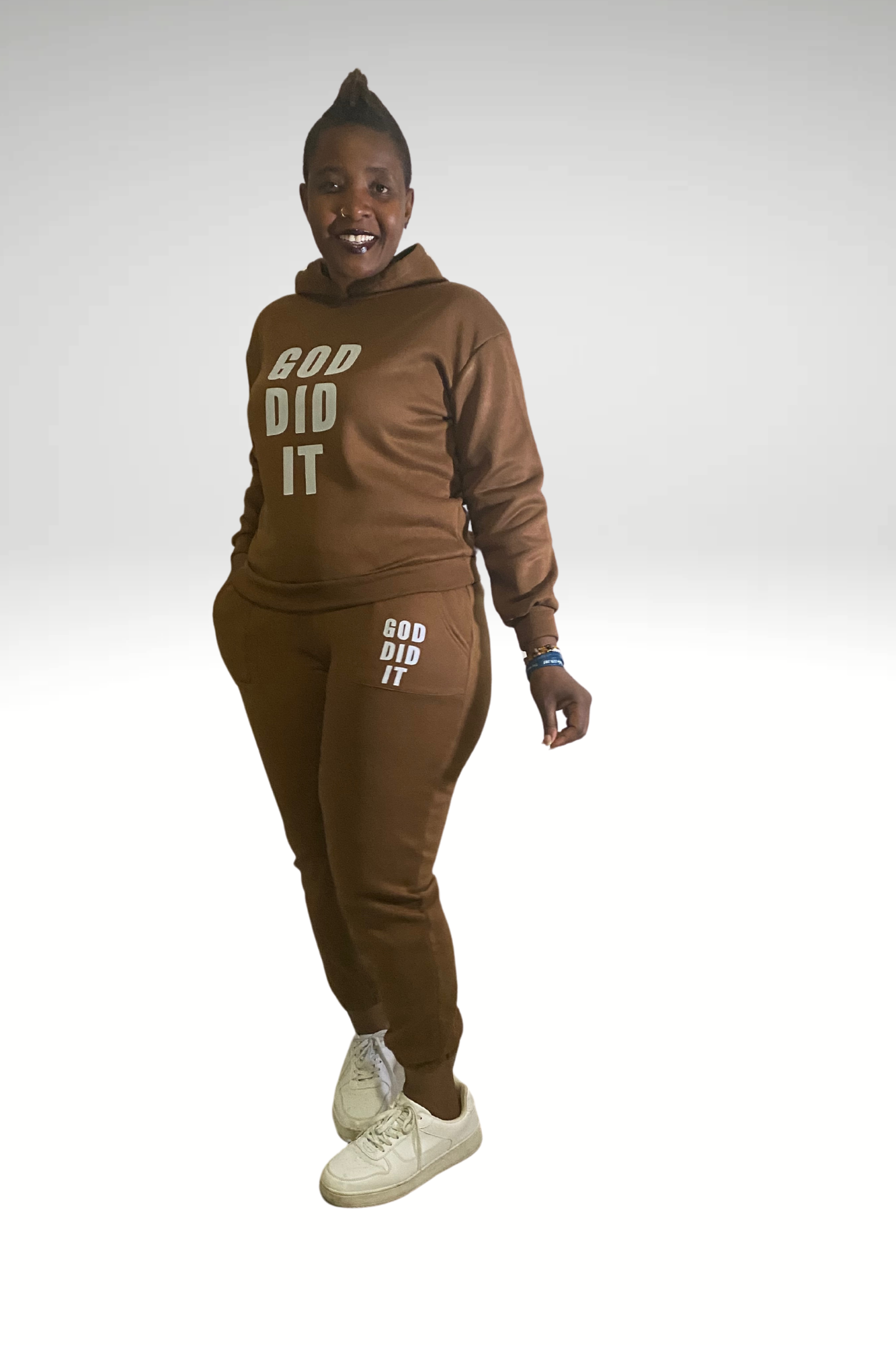 GOD DID IT SET 2 PIECE HOODIE SET