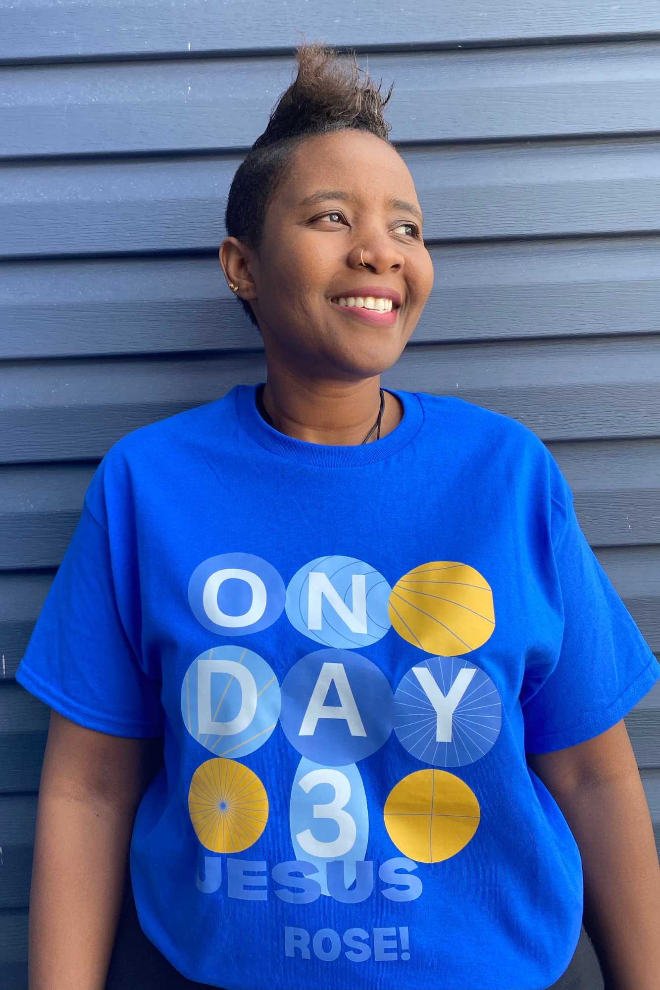 ON DAY 3 HE ROSE T-SHIRT