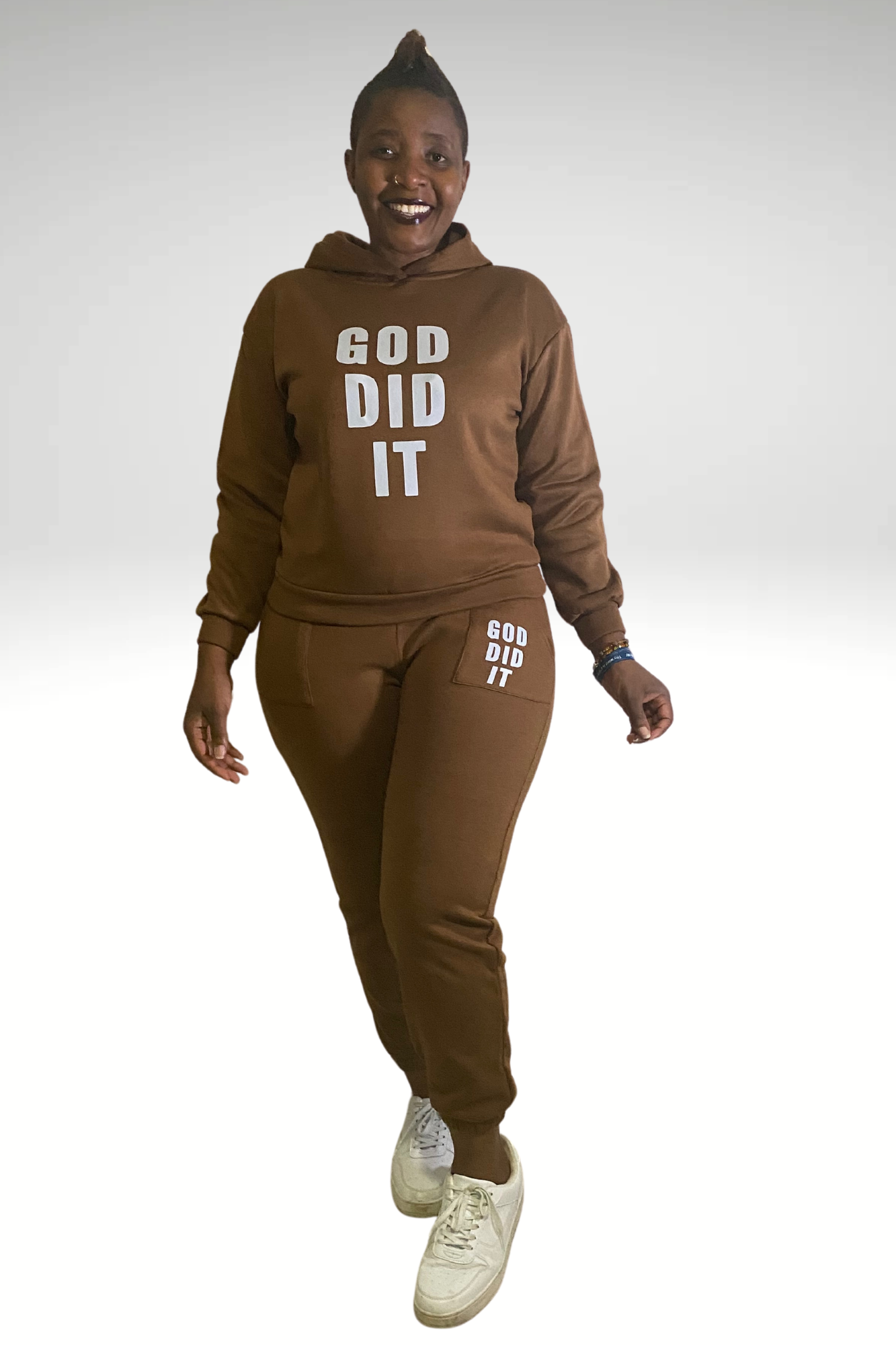 GOD DID IT SET 2 PIECE HOODIE SET