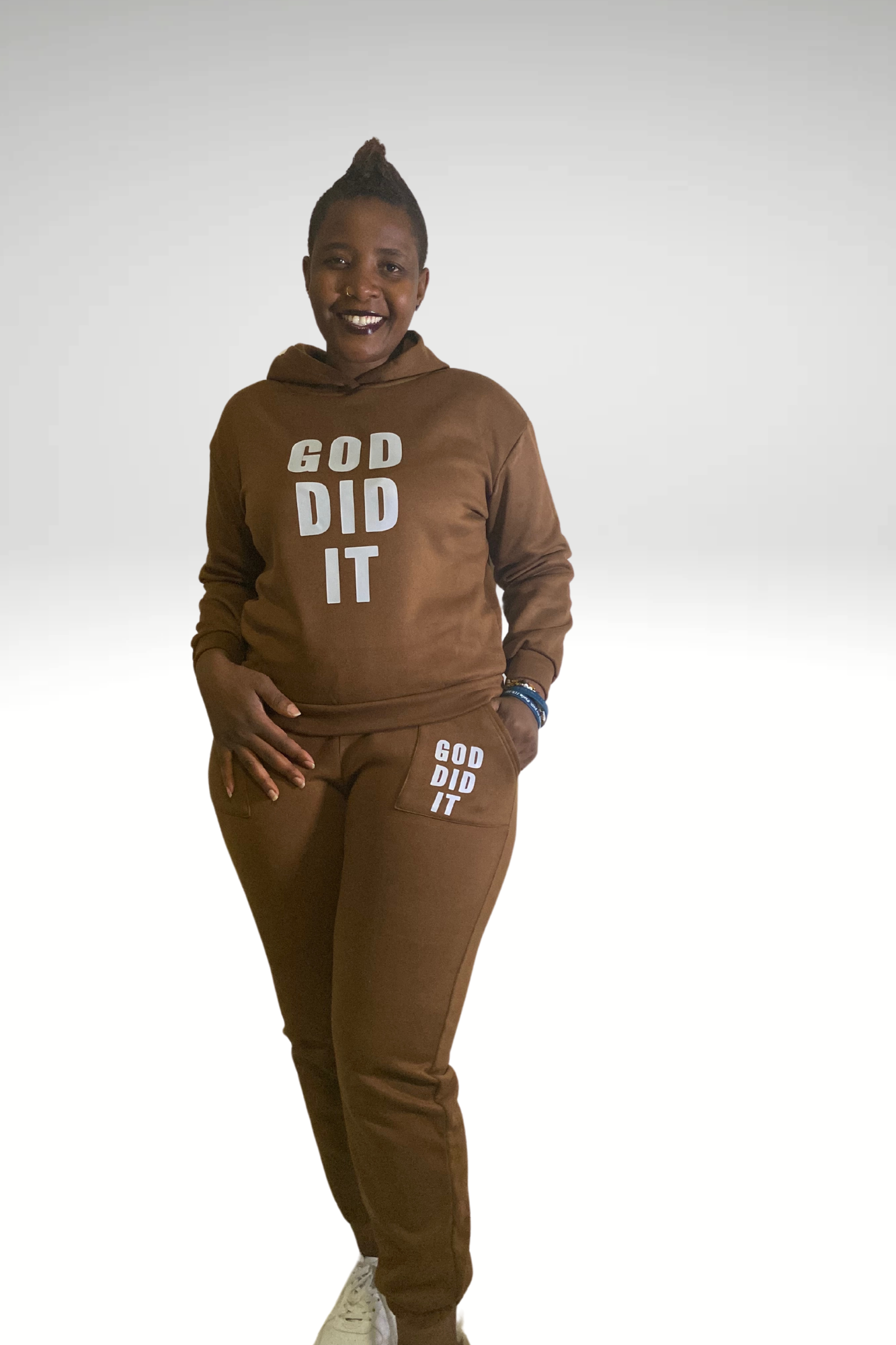 GOD DID IT SET 2 PIECE HOODIE SET