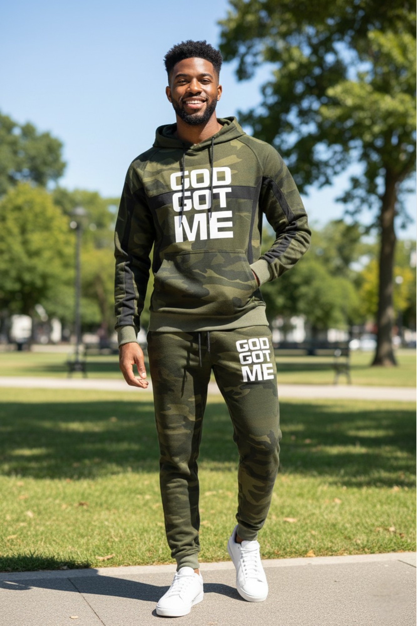 GOD GOT ME CAMO SETS