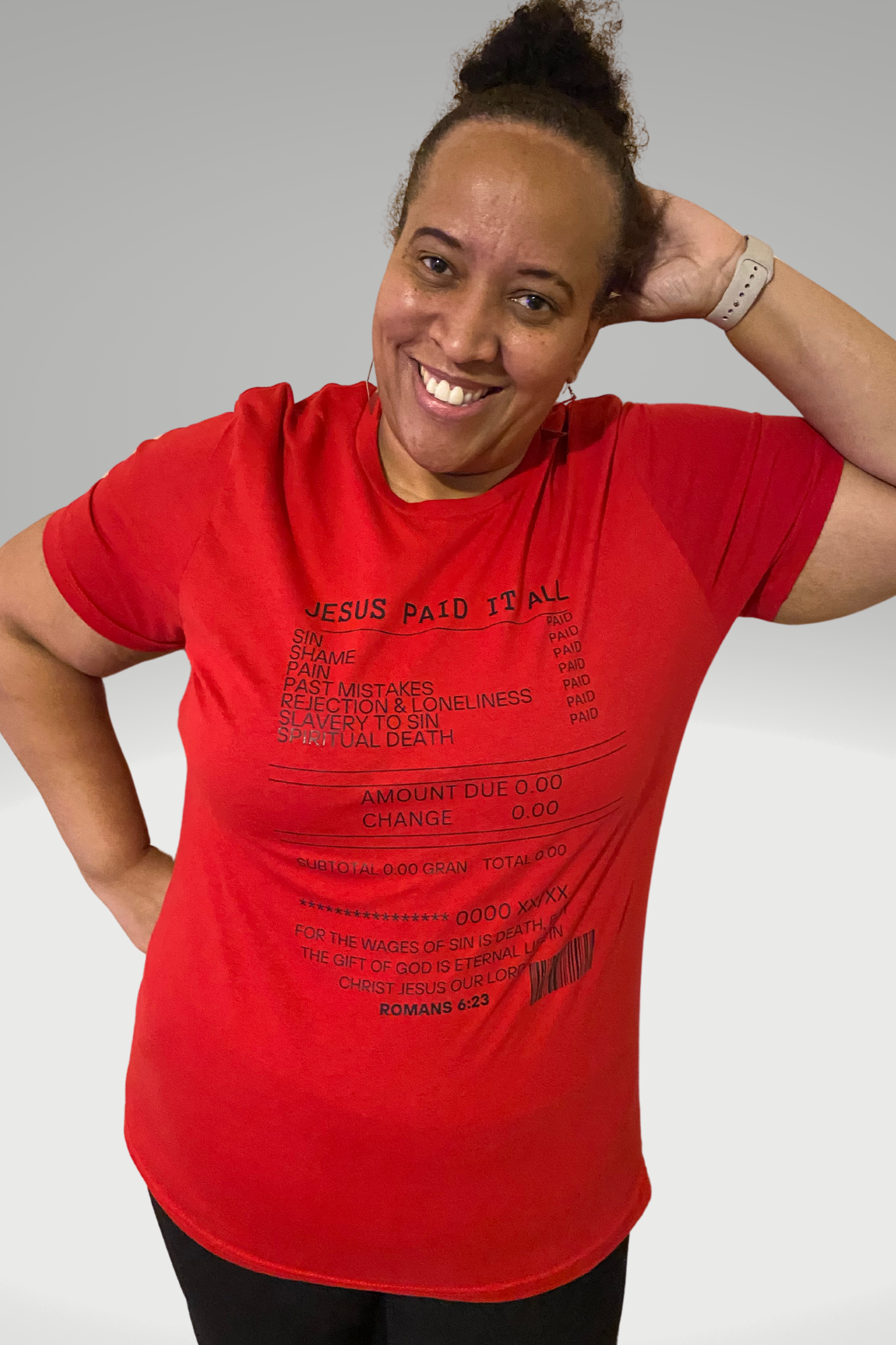 JESUS PAID IT ALL T-SHIRT