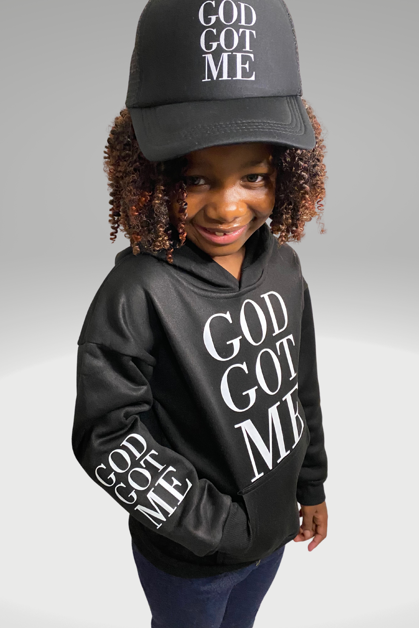 GOD GOT ME GIRLS HOODIE
