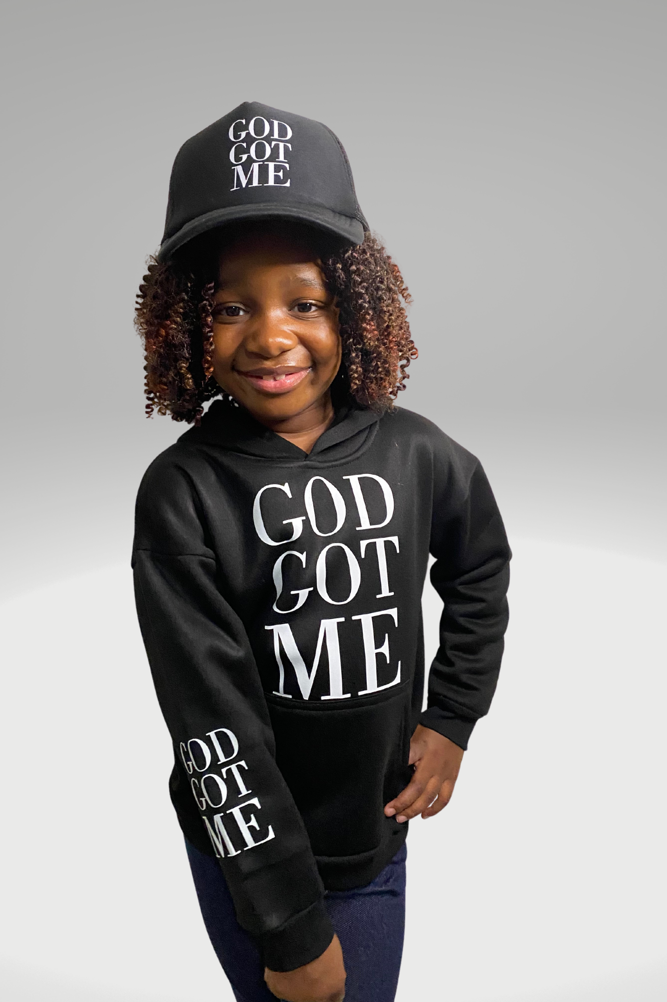 GOD GOT ME GIRLS HOODIE