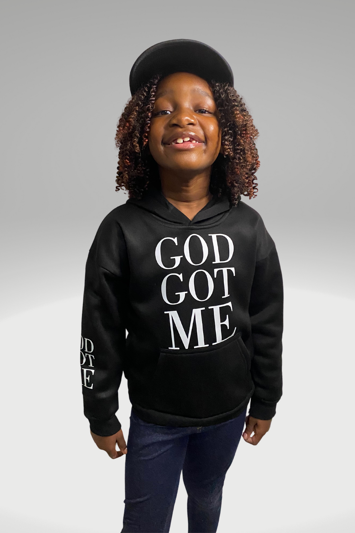 GOD GOT ME GIRLS HOODIE
